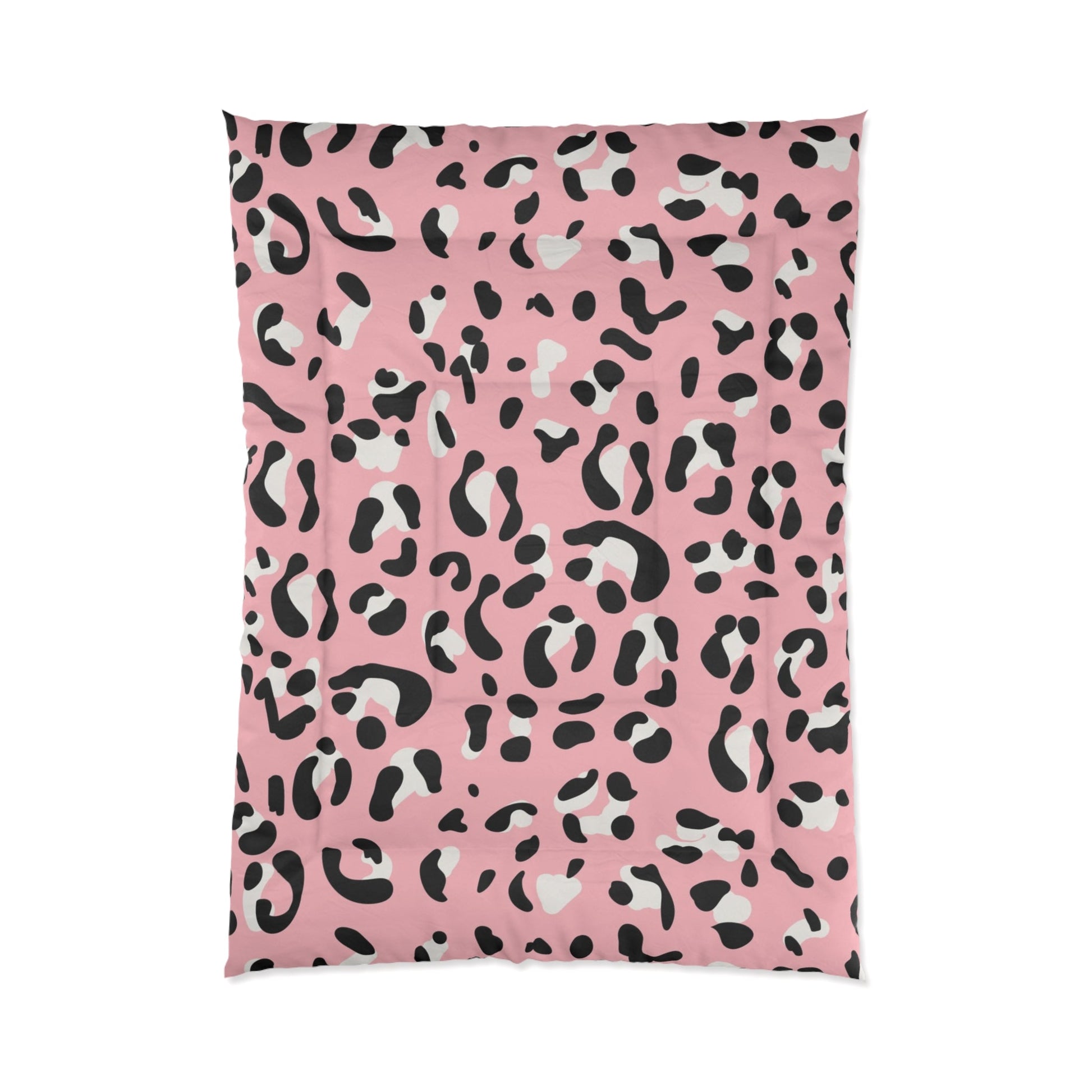JAKKOUTTHEBXX Pink Leopard Print Comforter 2025