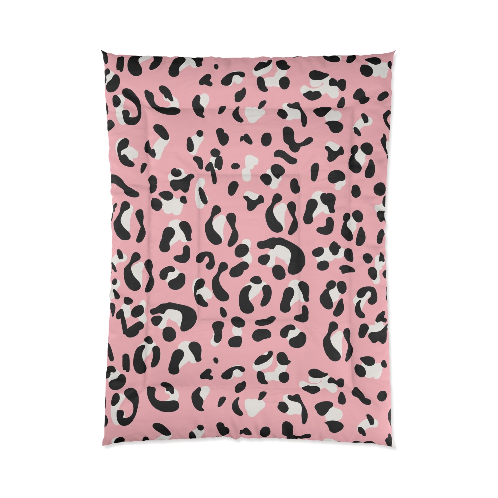 JAKKOUTTHEBXX Pink Leopard Print Comforter 2025