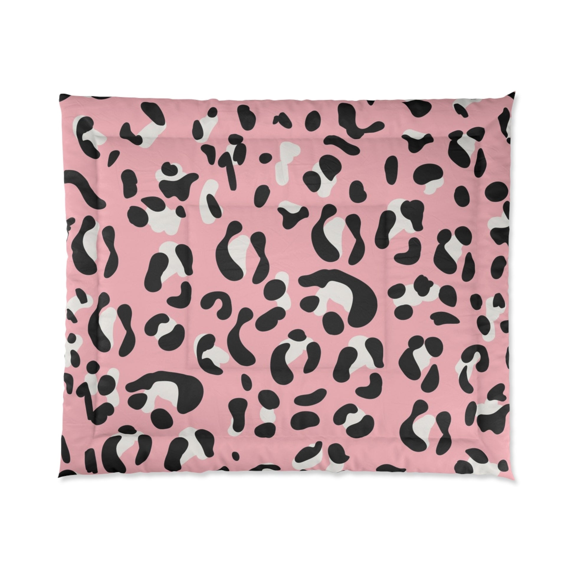 JAKKOUTTHEBXX Pink Leopard Print Comforter 2025