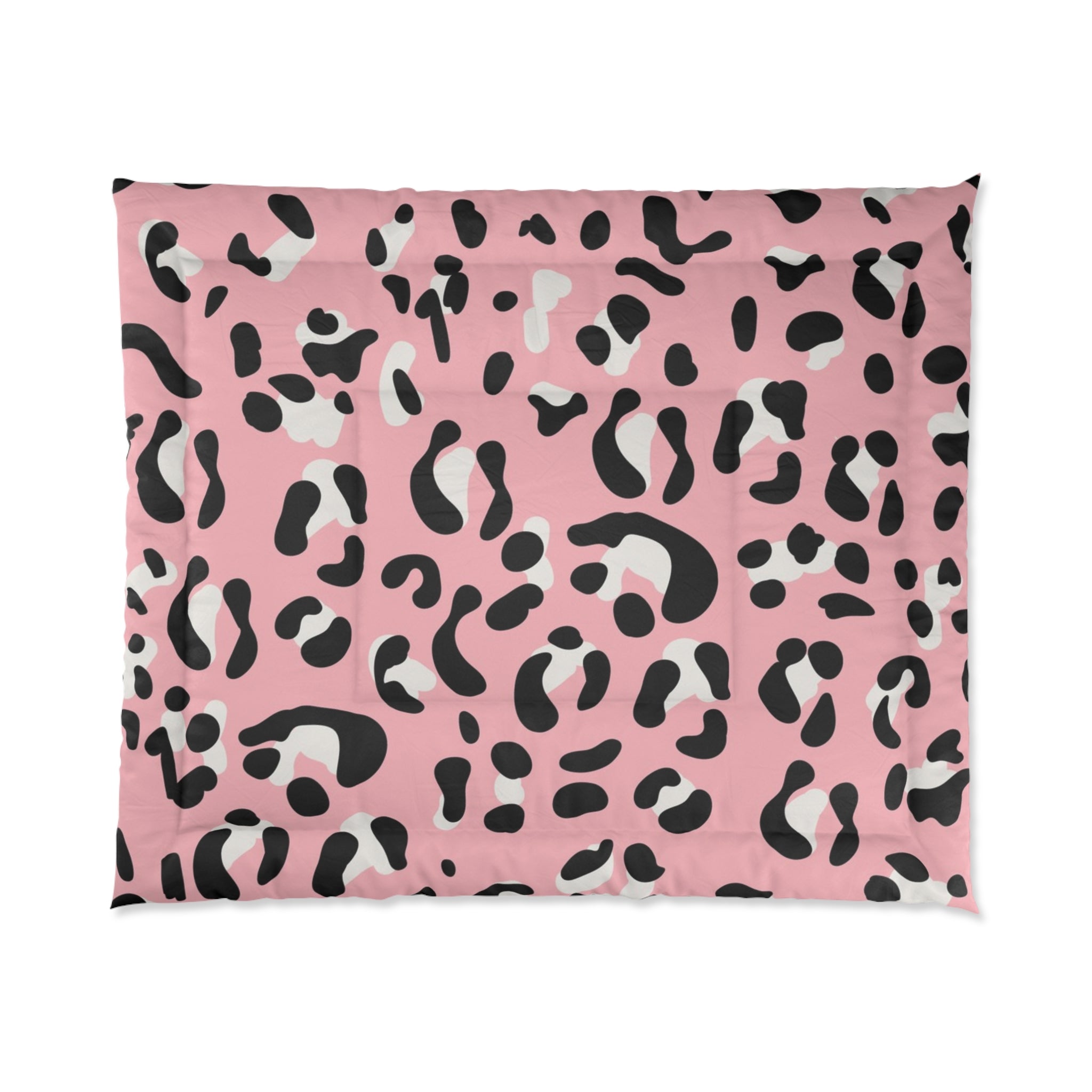 JAKKOUTTHEBXX Pink Leopard Print Comforter 2025