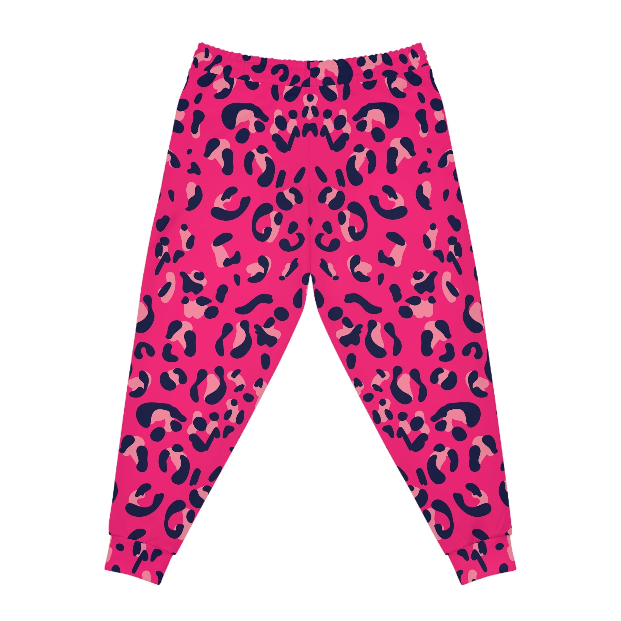 Pink Leopard Print Joggers, Artsulli - Art is Long, Life is Short, All Over Prints, , , , , , , 