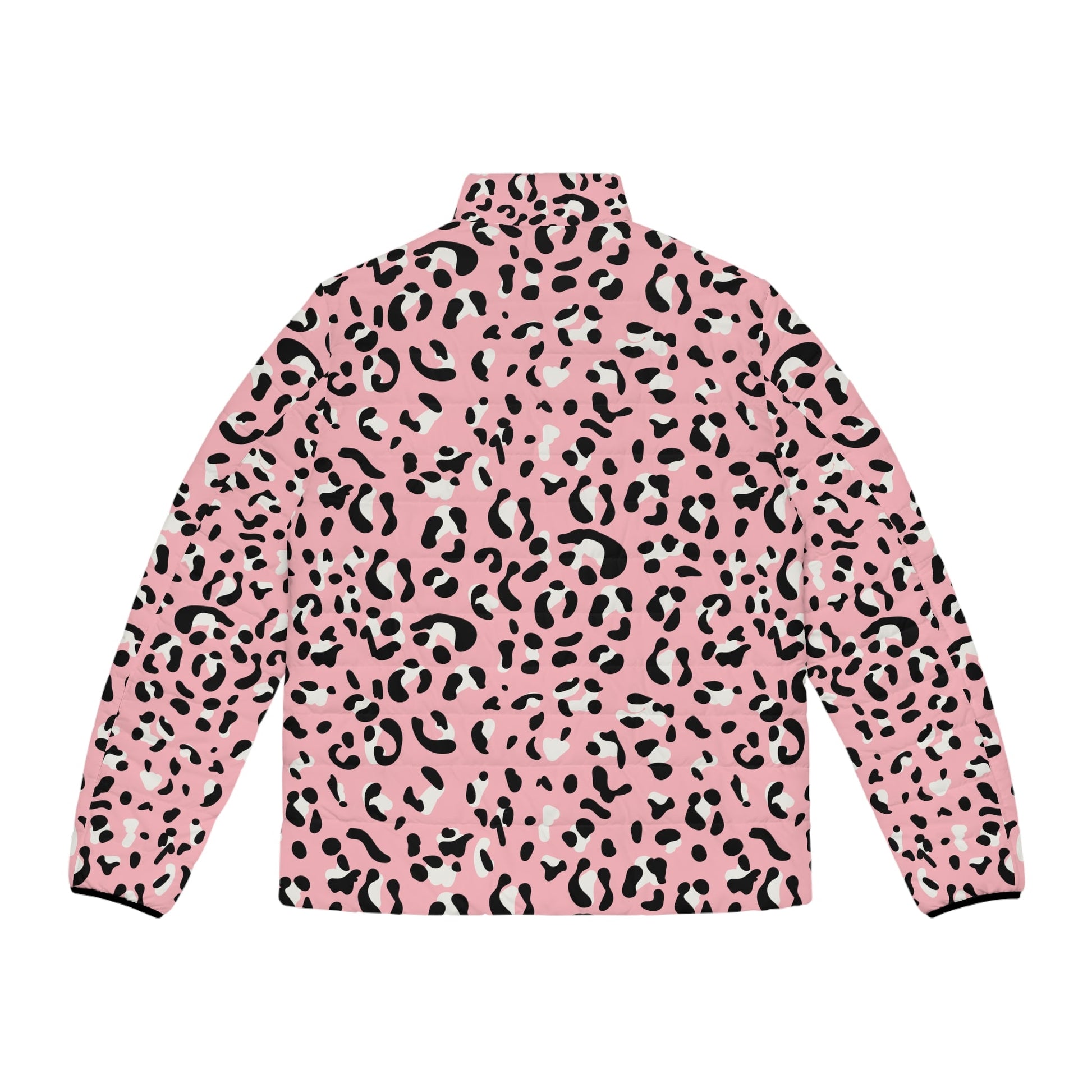 JAKKOUTTHEBXX Pink Leopard Print Puffer Jacket 2025