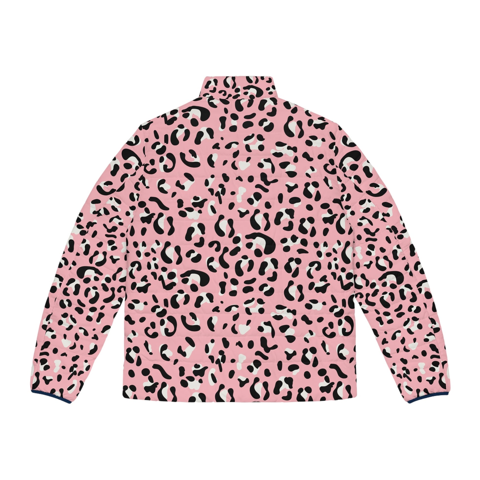 JAKKOUTTHEBXX Pink Leopard Print Puffer Jacket 2025