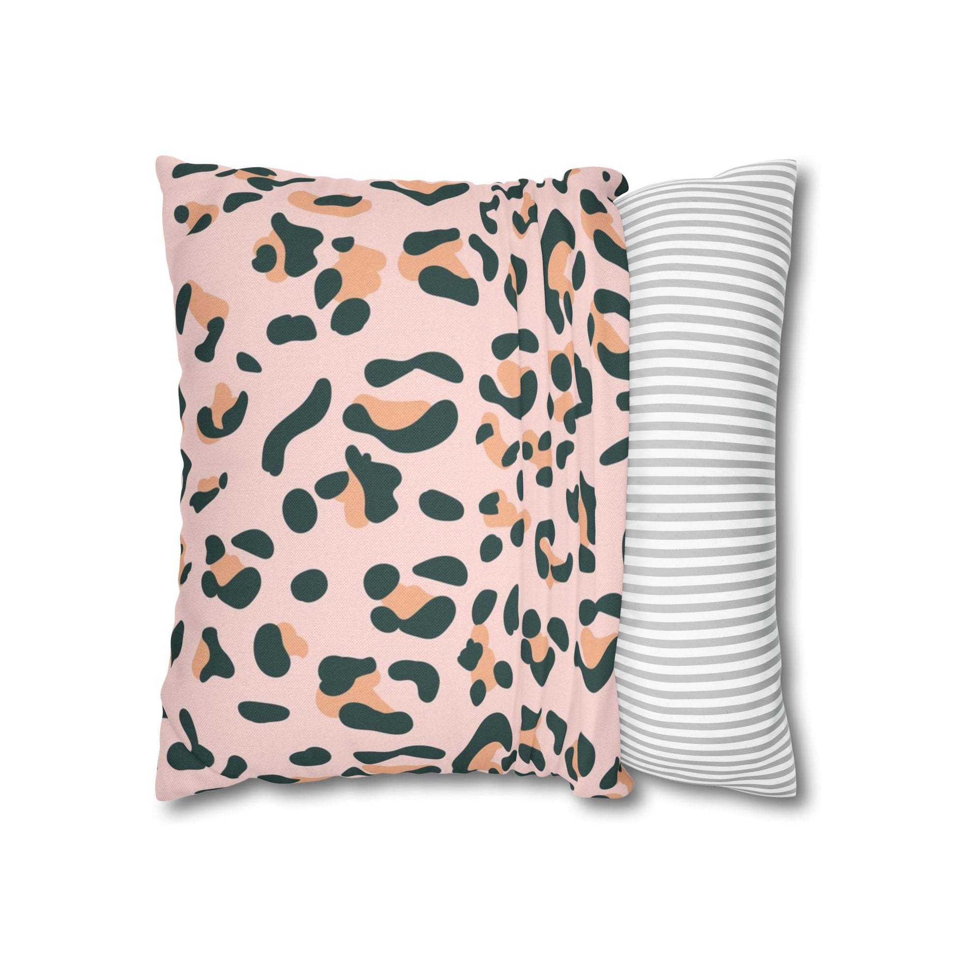Pink Leopard Print Throw Pillow, Artsulli - Art is Long, Life is Short, Home Decor, , , , , , , 