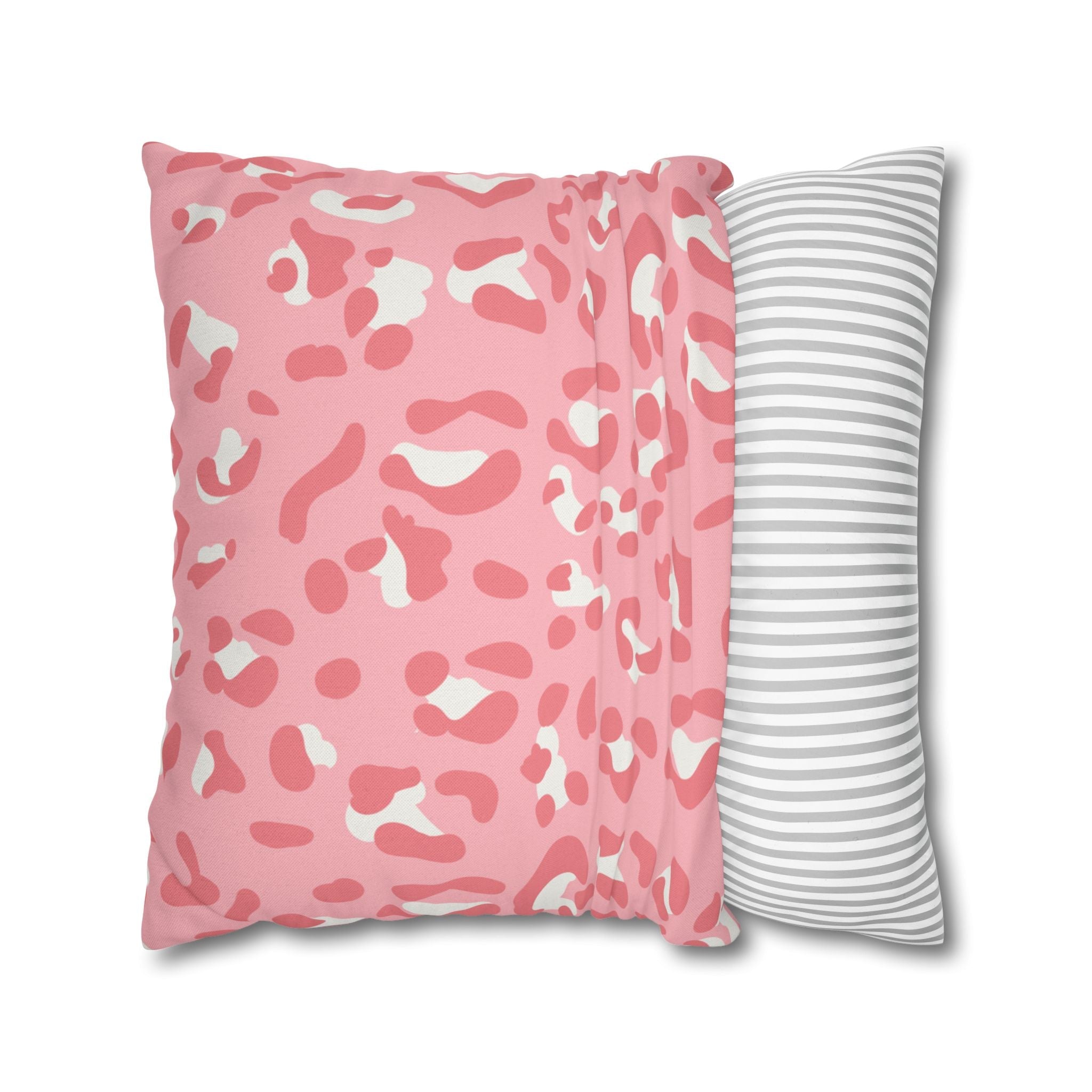 Pink Leopard Print Throw Pillow, Artsulli - Art is Long, Life is Short, Home Decor, , , , , , , 