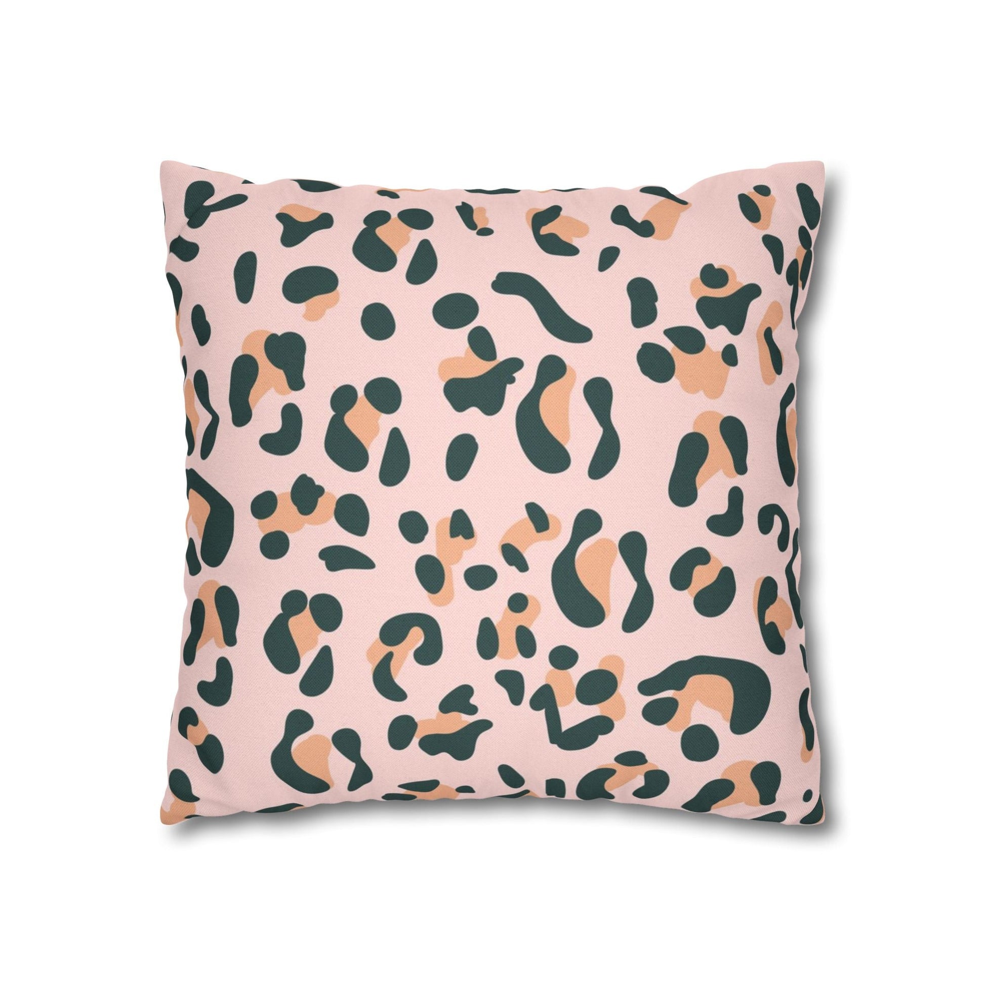 Pink Leopard Print Throw Pillow, Artsulli - Art is Long, Life is Short, Home Decor, , , , , , , 