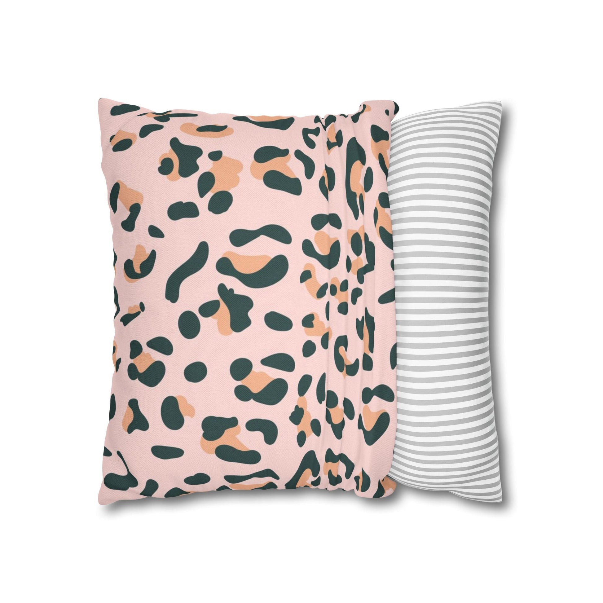 Pink Leopard Print Throw Pillow, Artsulli - Art is Long, Life is Short, Home Decor, , , , , , , 