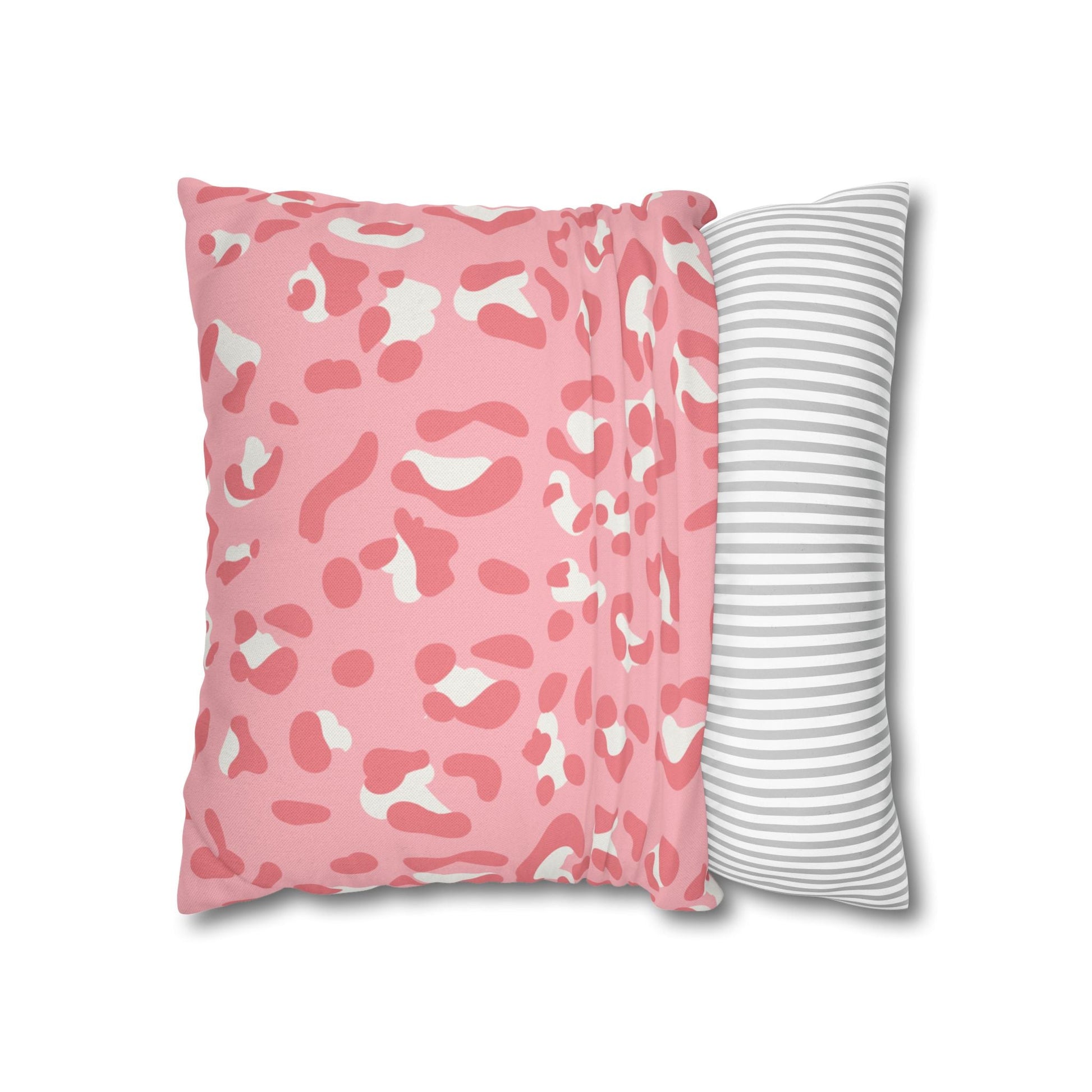 Pink Leopard Print Throw Pillow, Artsulli - Art is Long, Life is Short, Home Decor, , , , , , , 