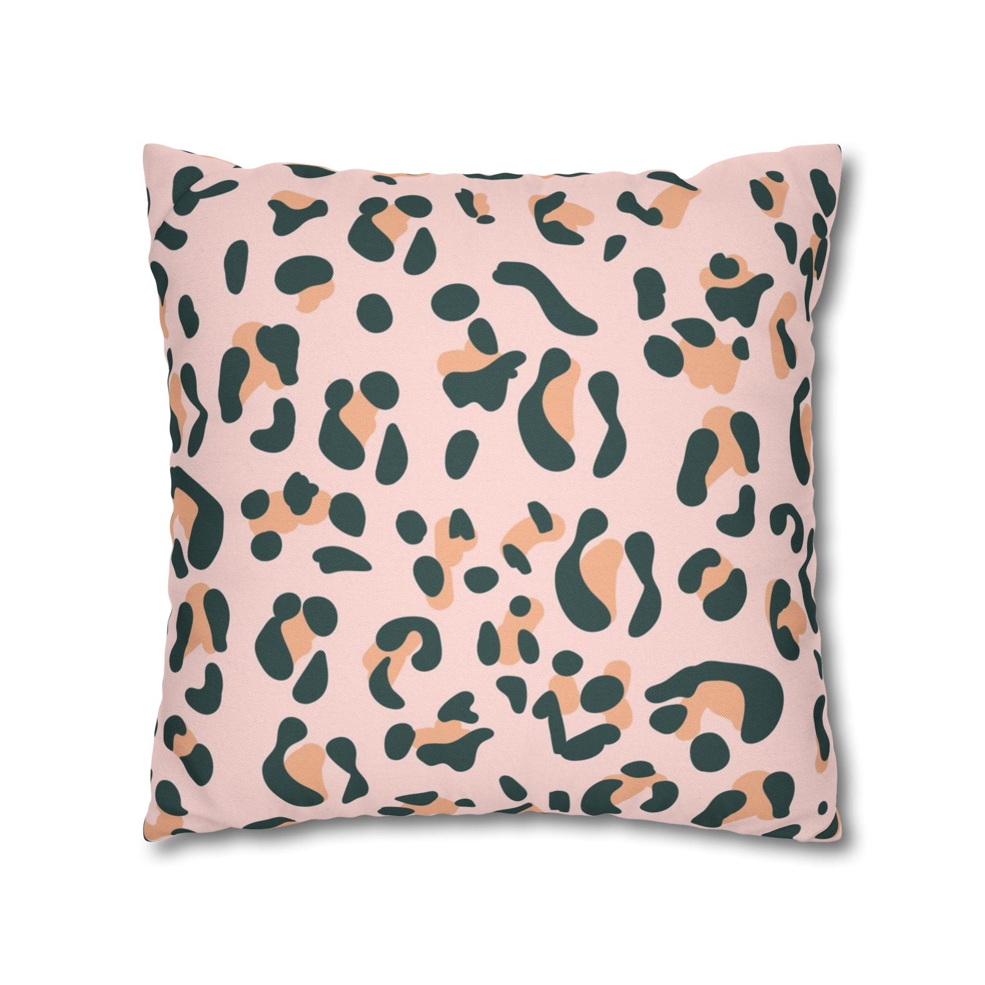 Pink Leopard Print Throw Pillow, Artsulli - Art is Long, Life is Short, Home Decor, , , , , , , 