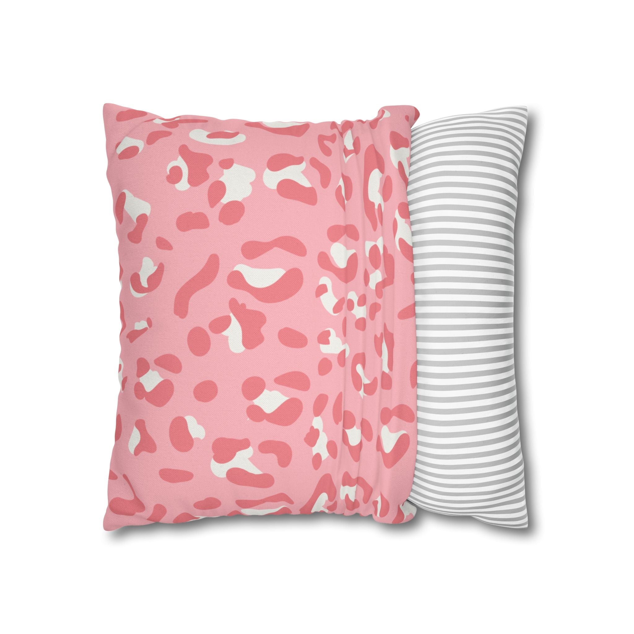 Pink Leopard Print Throw Pillow, Artsulli - Art is Long, Life is Short, Home Decor, , , , , , , 
