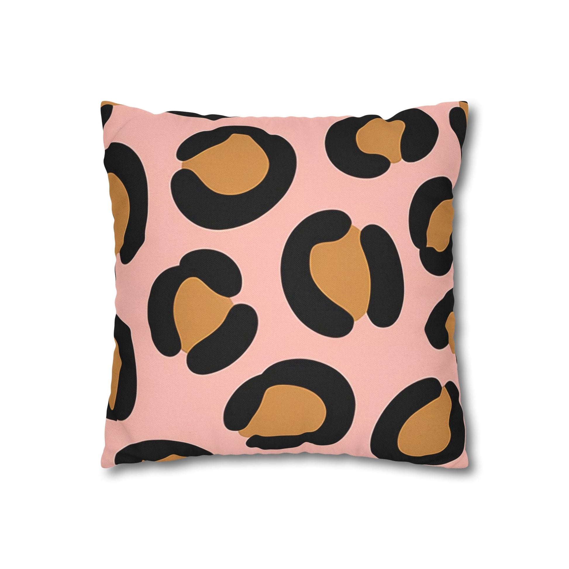 Pink Leopard Print Throw Pillow, Artsulli - Art is Long, Life is Short, Home Decor, , , , , , , 