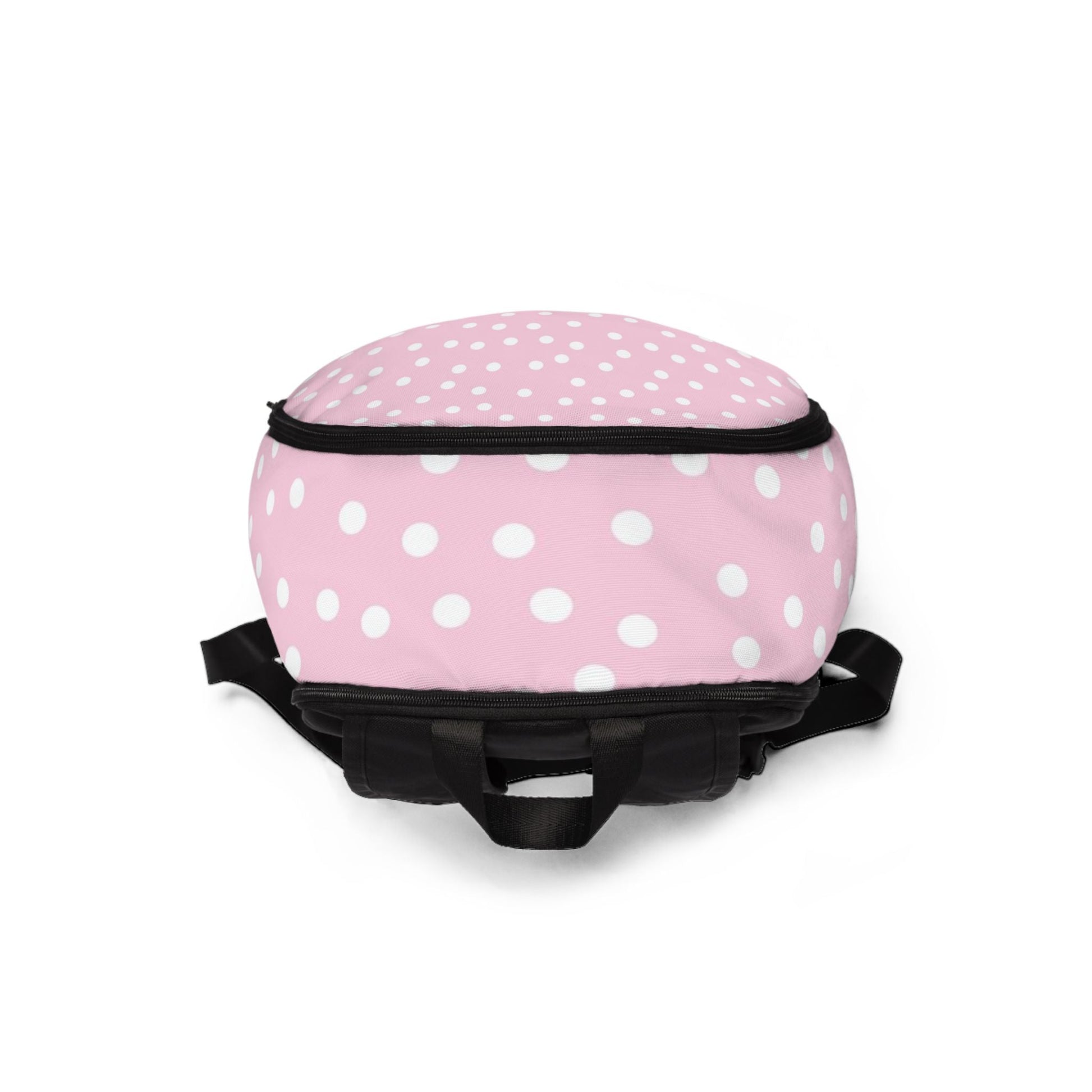Pink Polka Dot Backpack, Artsulli - Art is Long, Life is Short, Bags, , , , , , , 