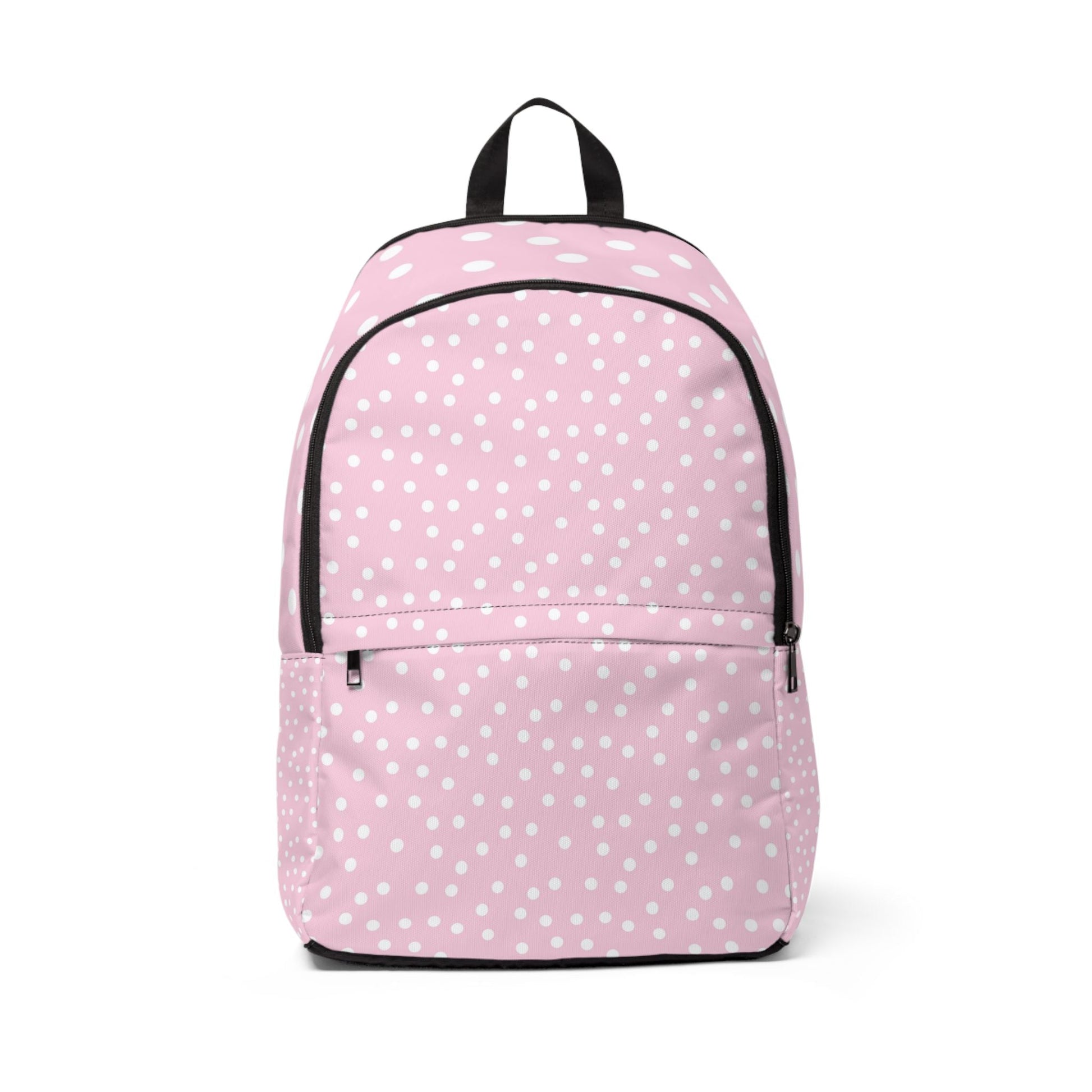 Pink Polka Dot Backpack, Artsulli - Art is Long, Life is Short, Bags, Size, One size, , , , , 15075059399269868284