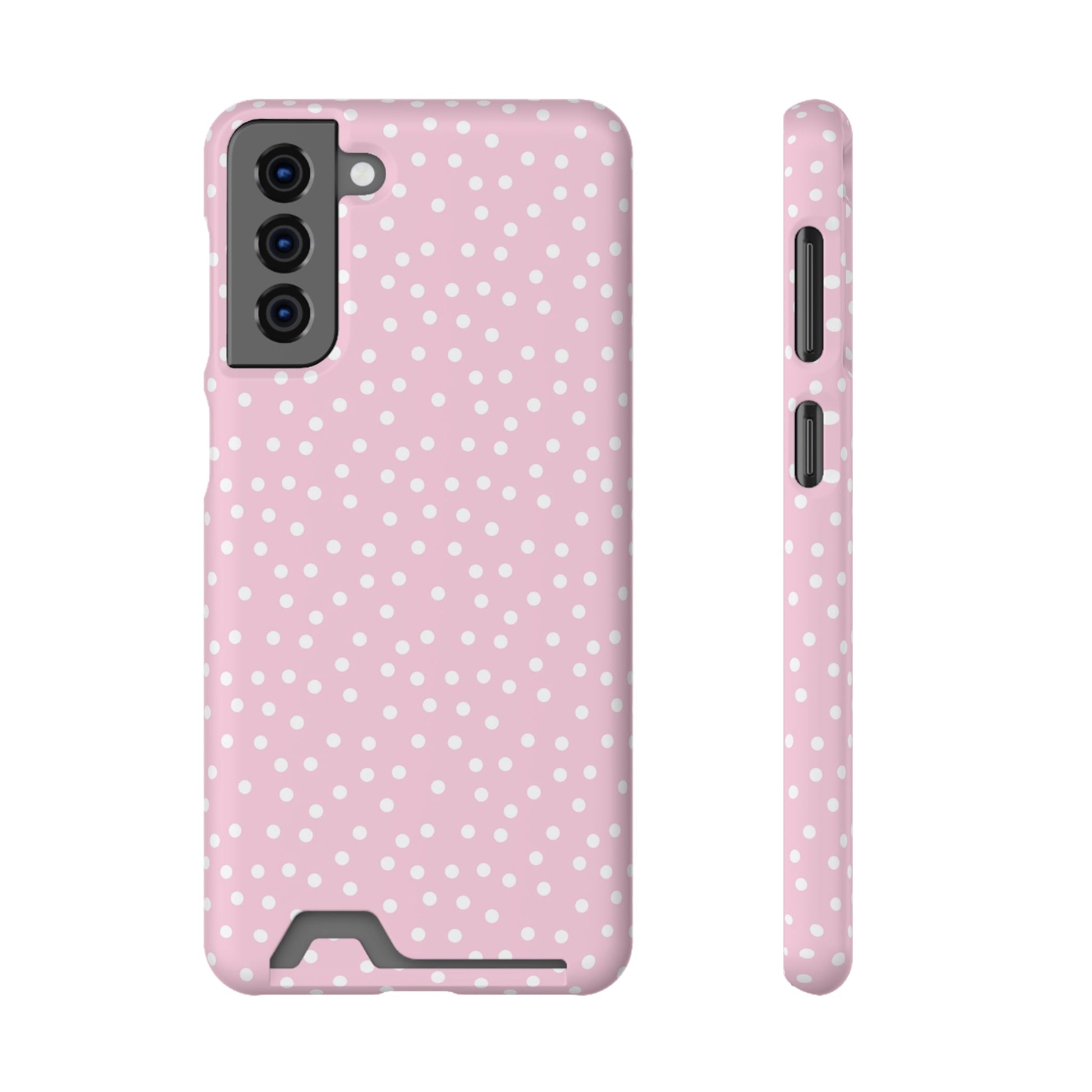 JAKKOUTTHEBXX Pink Polka Dot Cardholder Case 2025