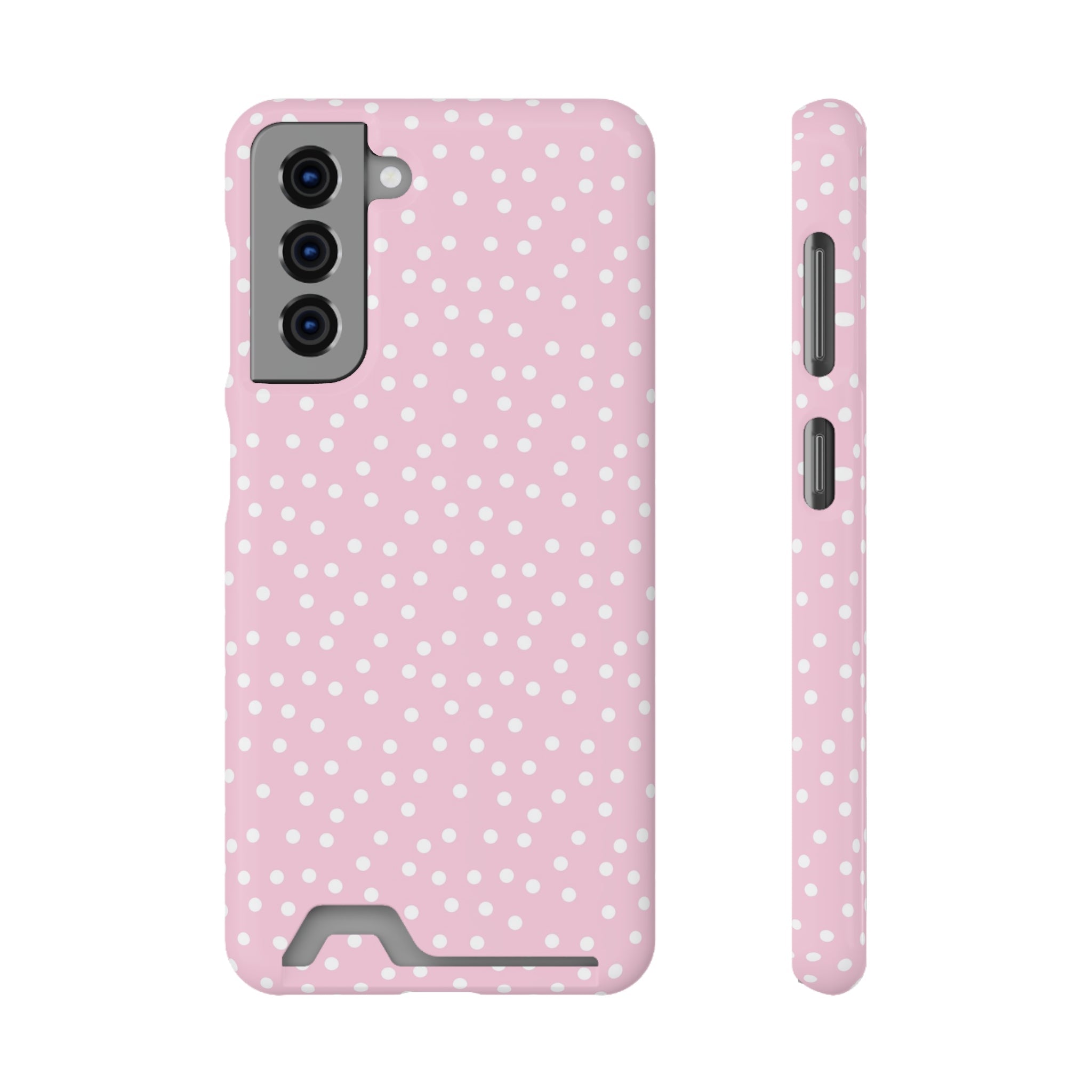 JAKKOUTTHEBXX Pink Polka Dot Cardholder Case 2025