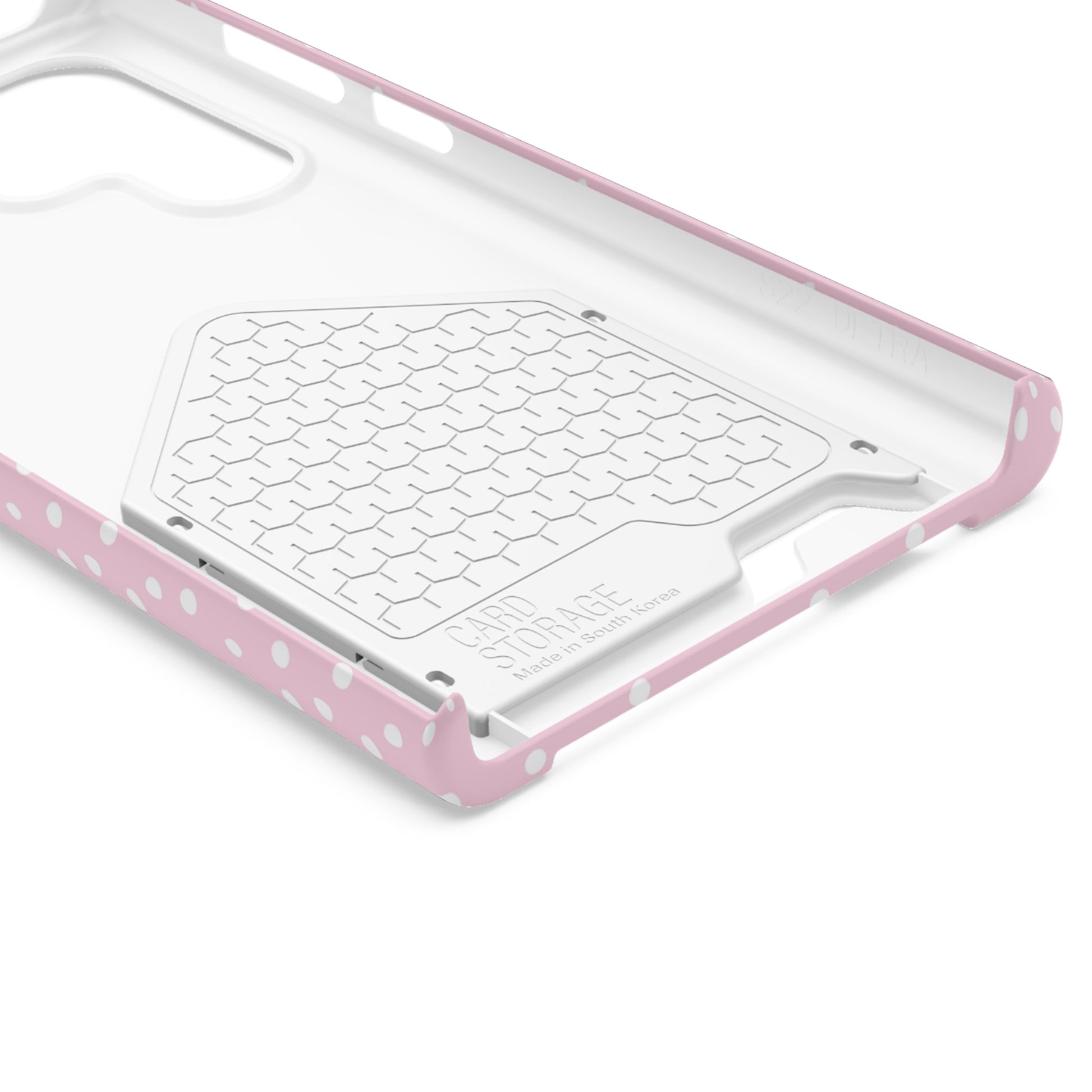 JAKKOUTTHEBXX Pink Polka Dot Cardholder Case 2025