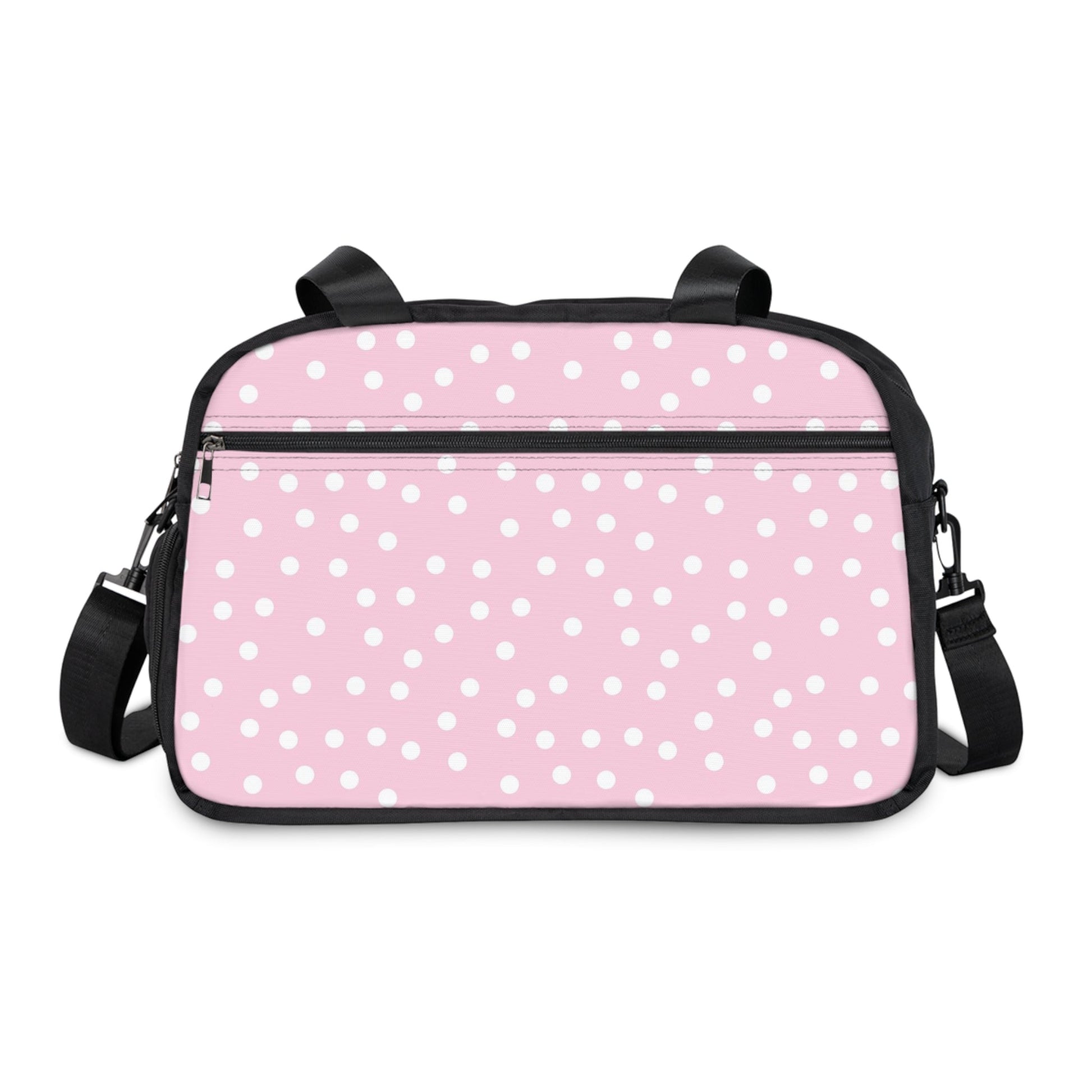JAKKOUTTHEBXX Pink Polka Dot Duffel Bag 2025