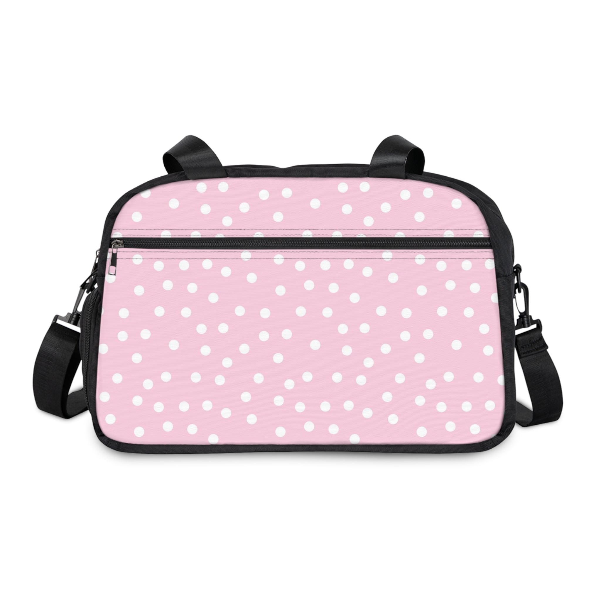 JAKKOUTTHEBXX Pink Polka Dot Duffel Bag 2025