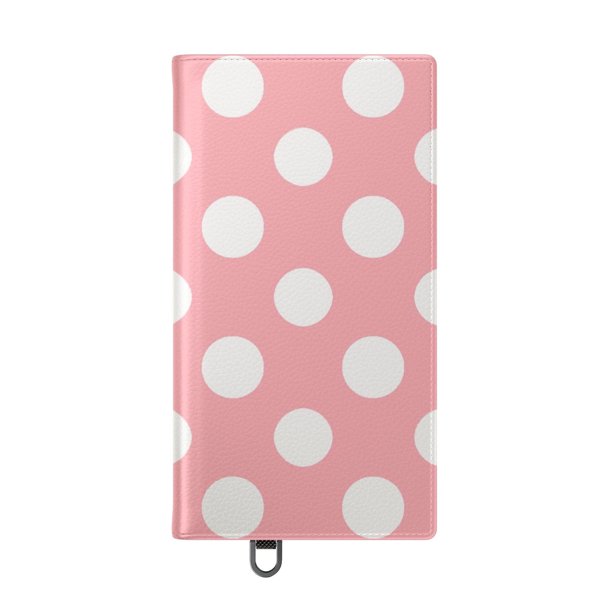 Pink Polka Dot Flip Cases, Artsulli - Art is Long, Life is Short, Phone Case, , , , , , , 