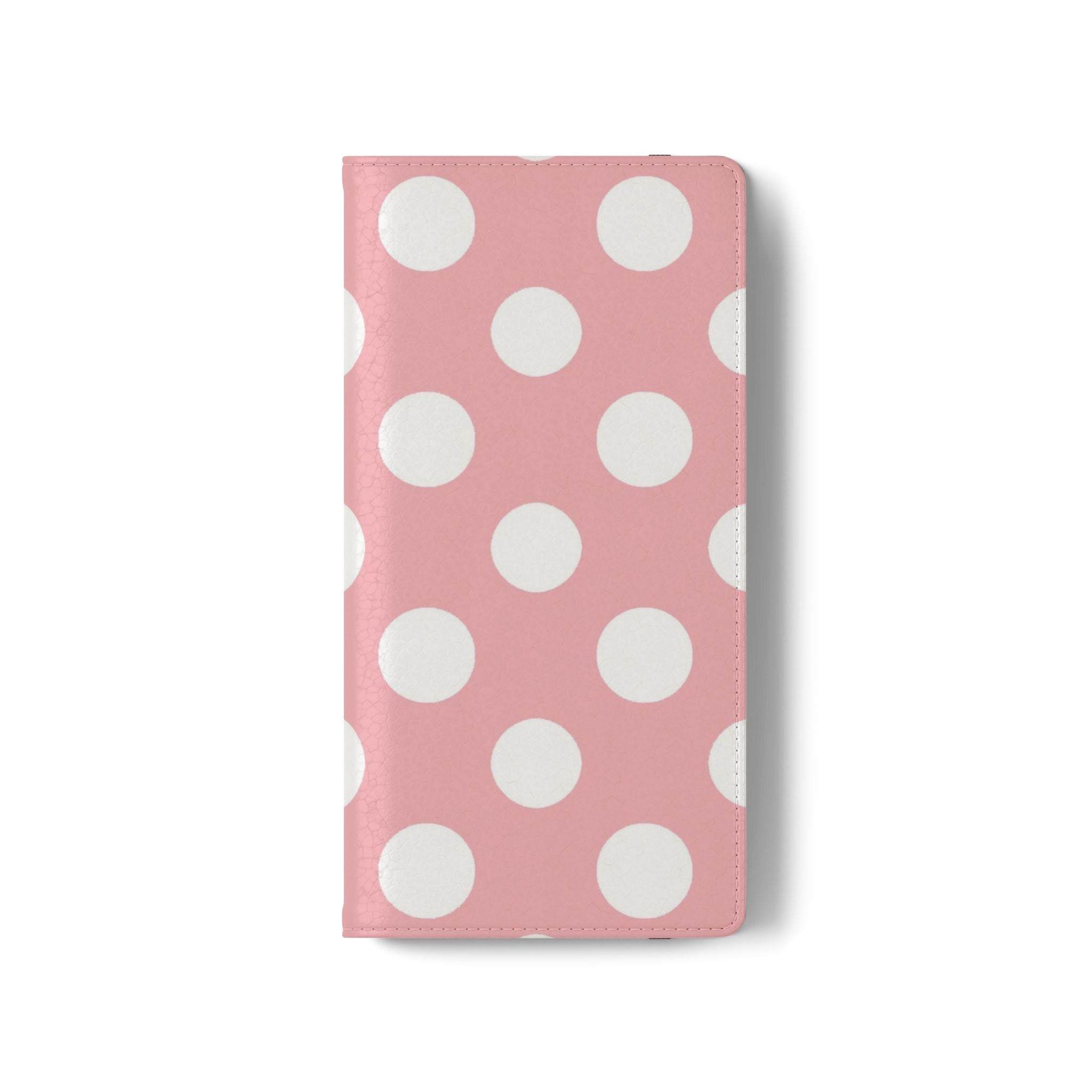 Pink Polka Dot Flip Cases, Artsulli - Art is Long, Life is Short, Phone Case, , , , , , , 