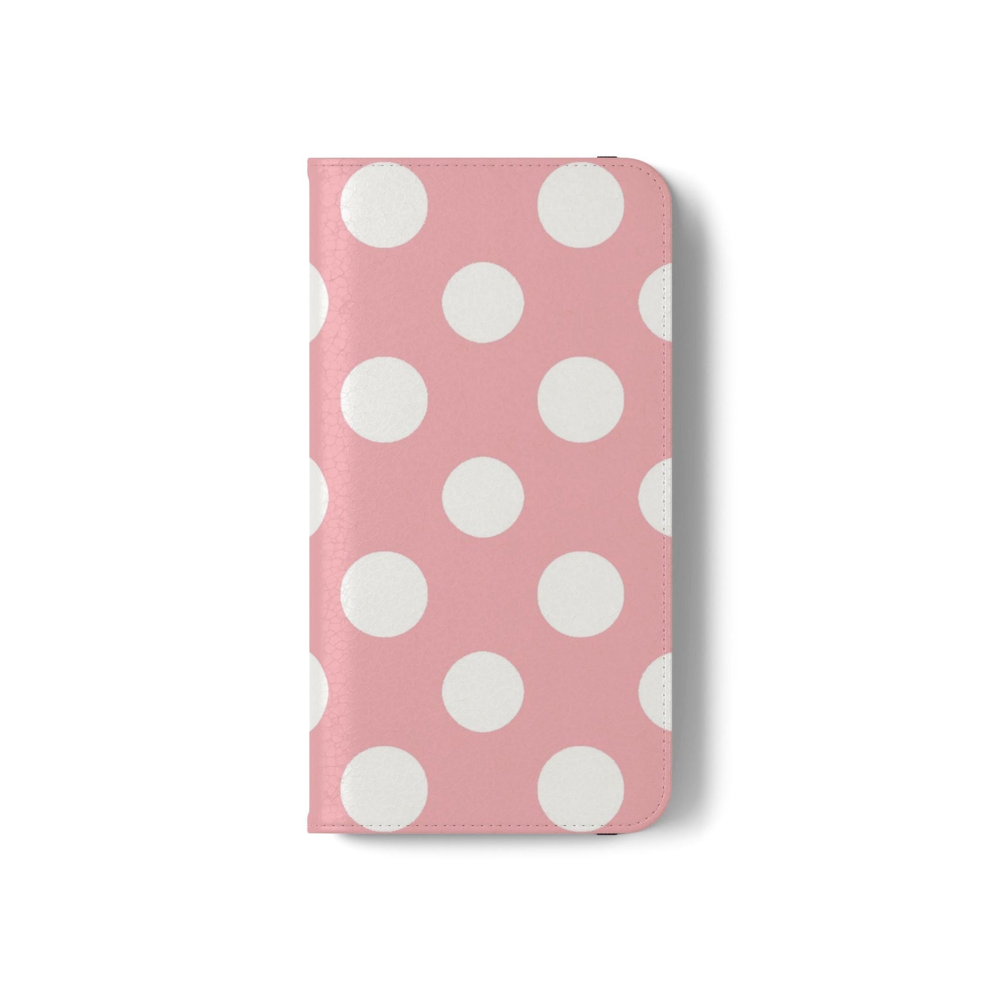 Pink Polka Dot Flip Cases, Artsulli - Art is Long, Life is Short, Phone Case, , , , , , , 