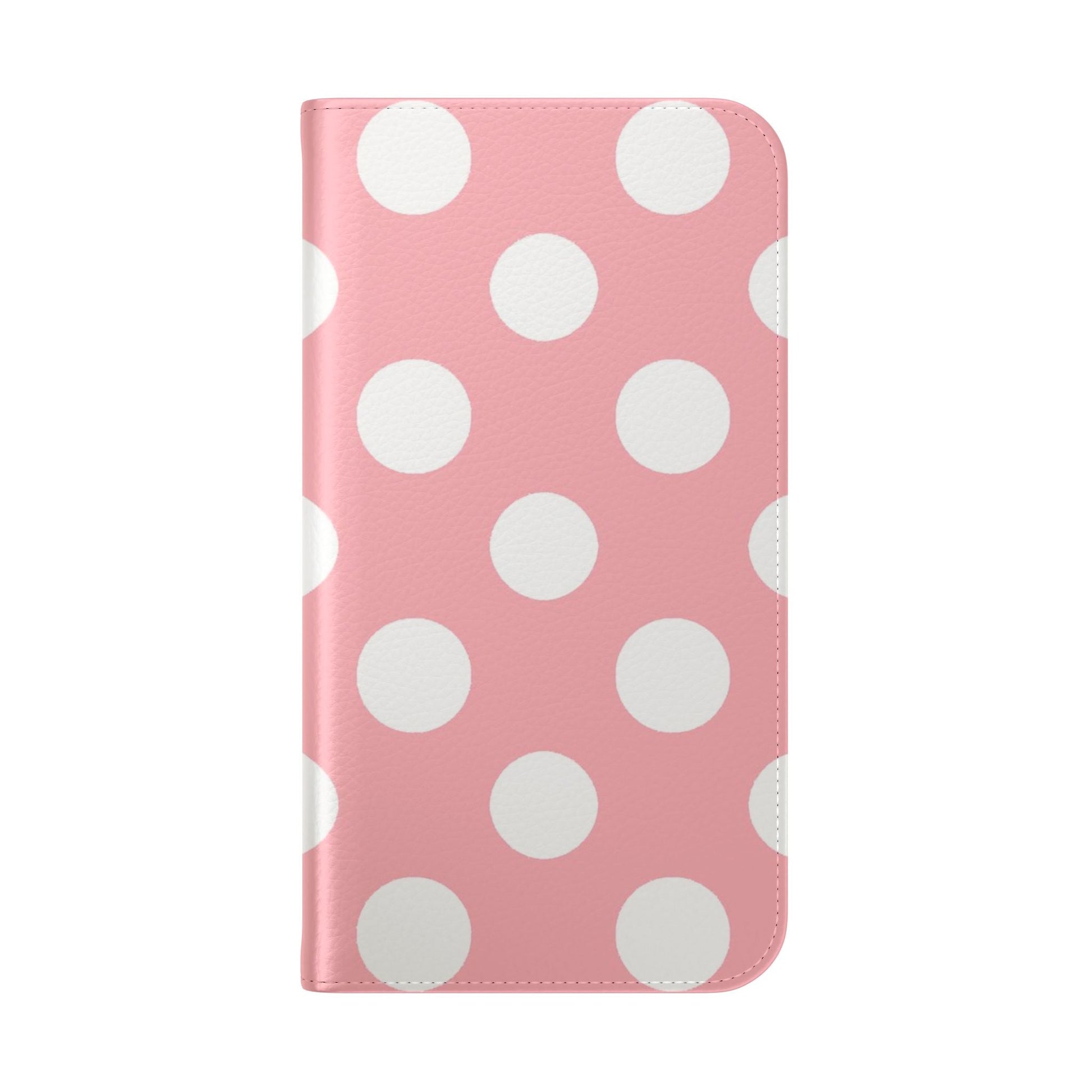Pink Polka Dot Flip Cases, Artsulli - Art is Long, Life is Short, Phone Case, , , , , , , 