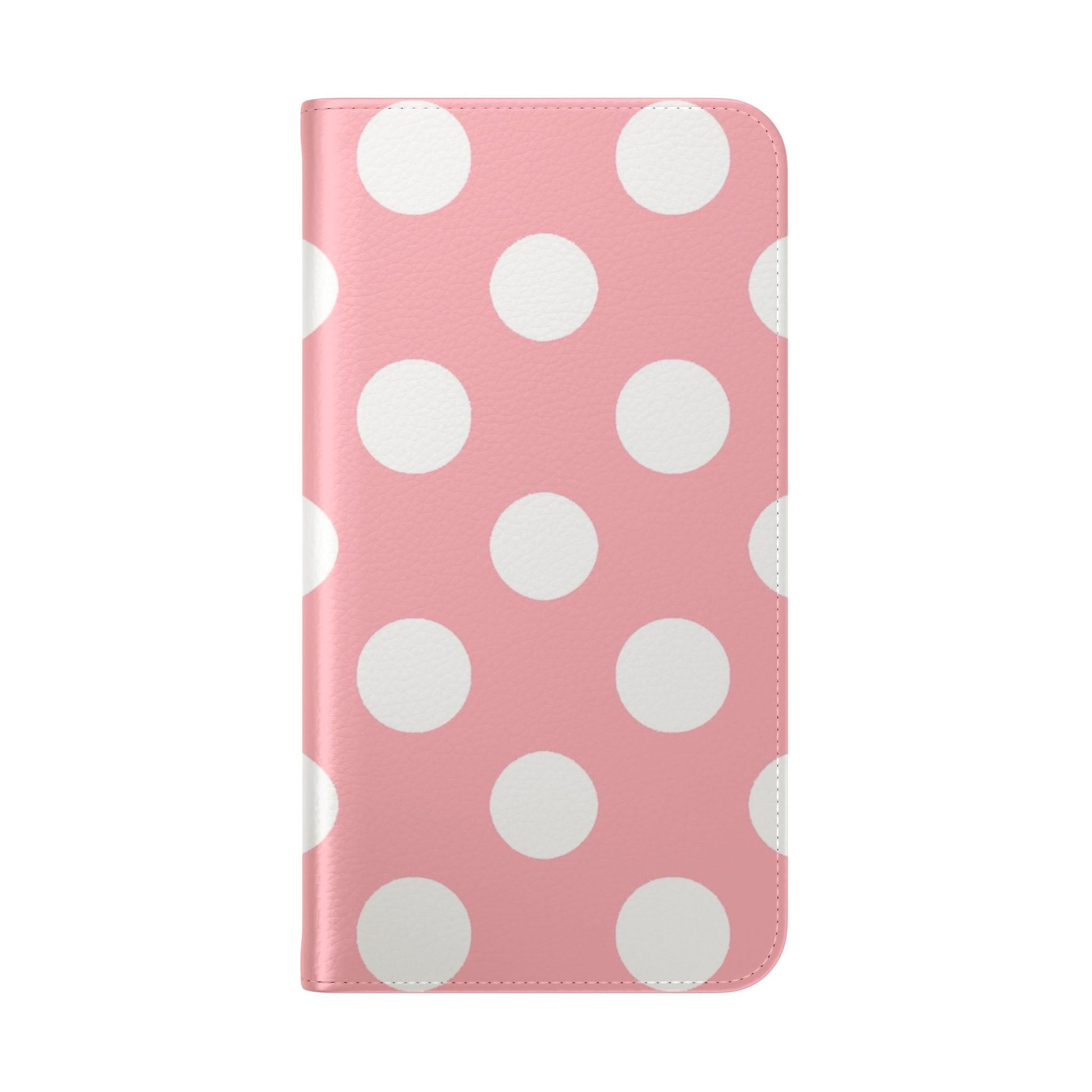 Pink Polka Dot Flip Cases, Artsulli - Art is Long, Life is Short, Phone Case, , , , , , , 