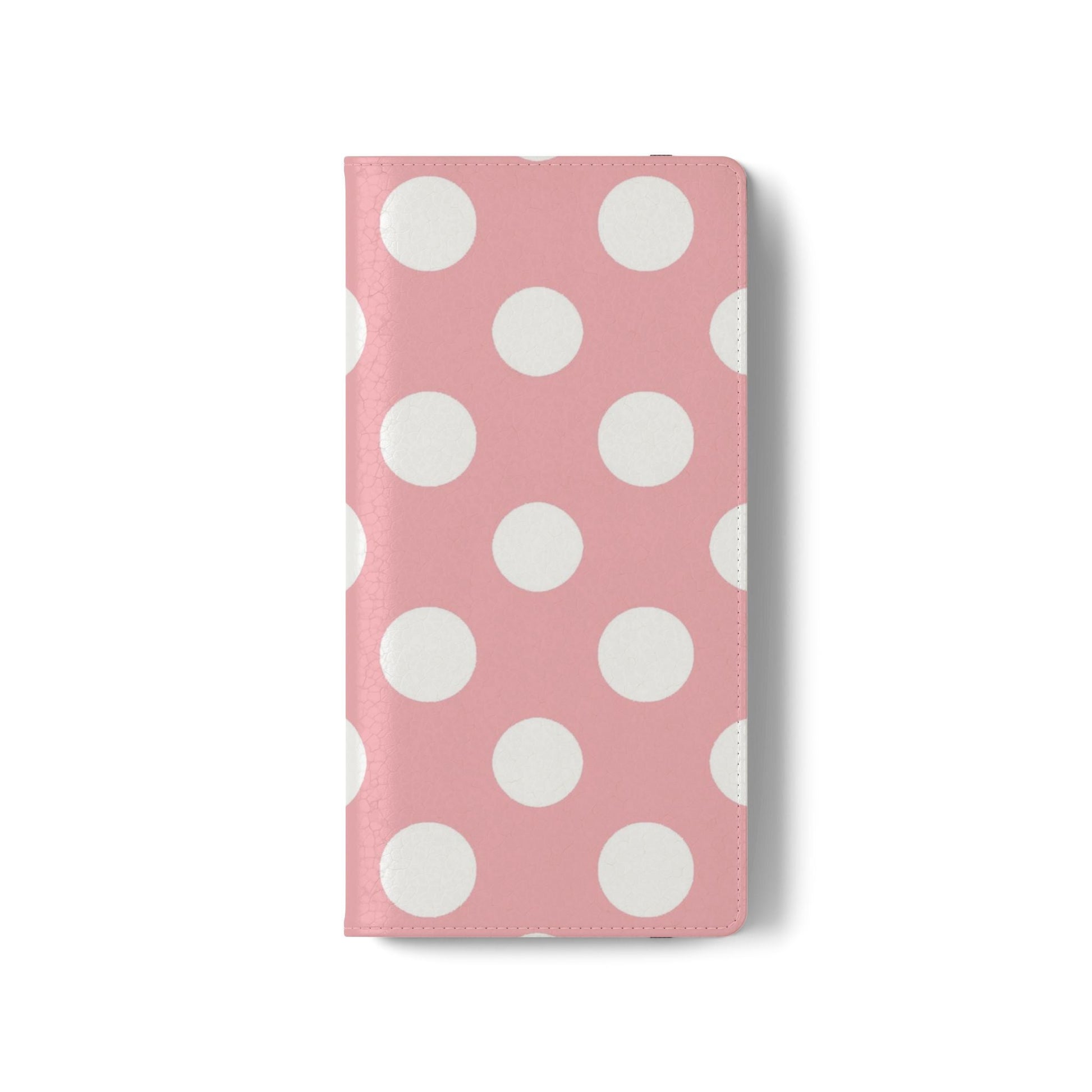 Pink Polka Dot Flip Cases, Artsulli - Art is Long, Life is Short, Phone Case, , , , , , , 