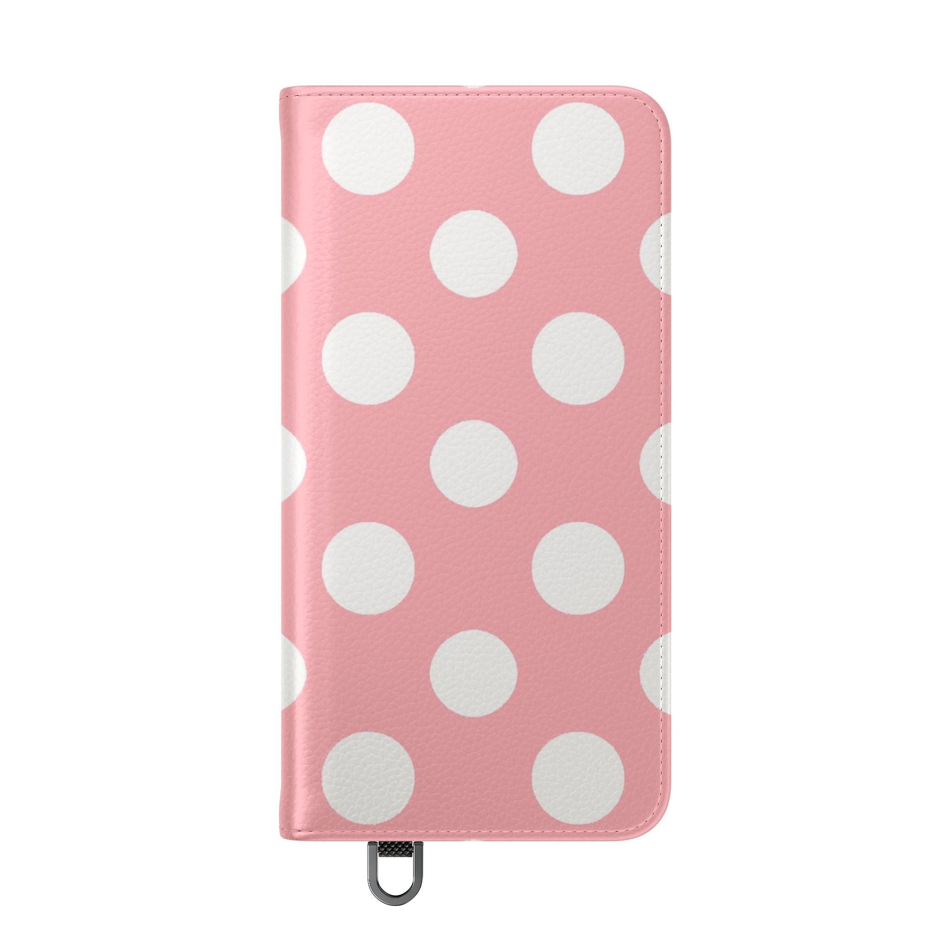 Pink Polka Dot Flip Cases, Artsulli - Art is Long, Life is Short, Phone Case, , , , , , , 