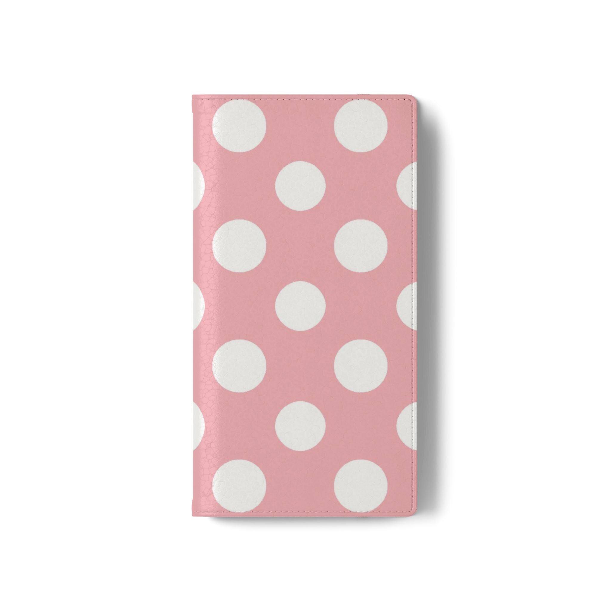 Pink Polka Dot Flip Cases, Artsulli - Art is Long, Life is Short, Phone Case, , , , , , , 