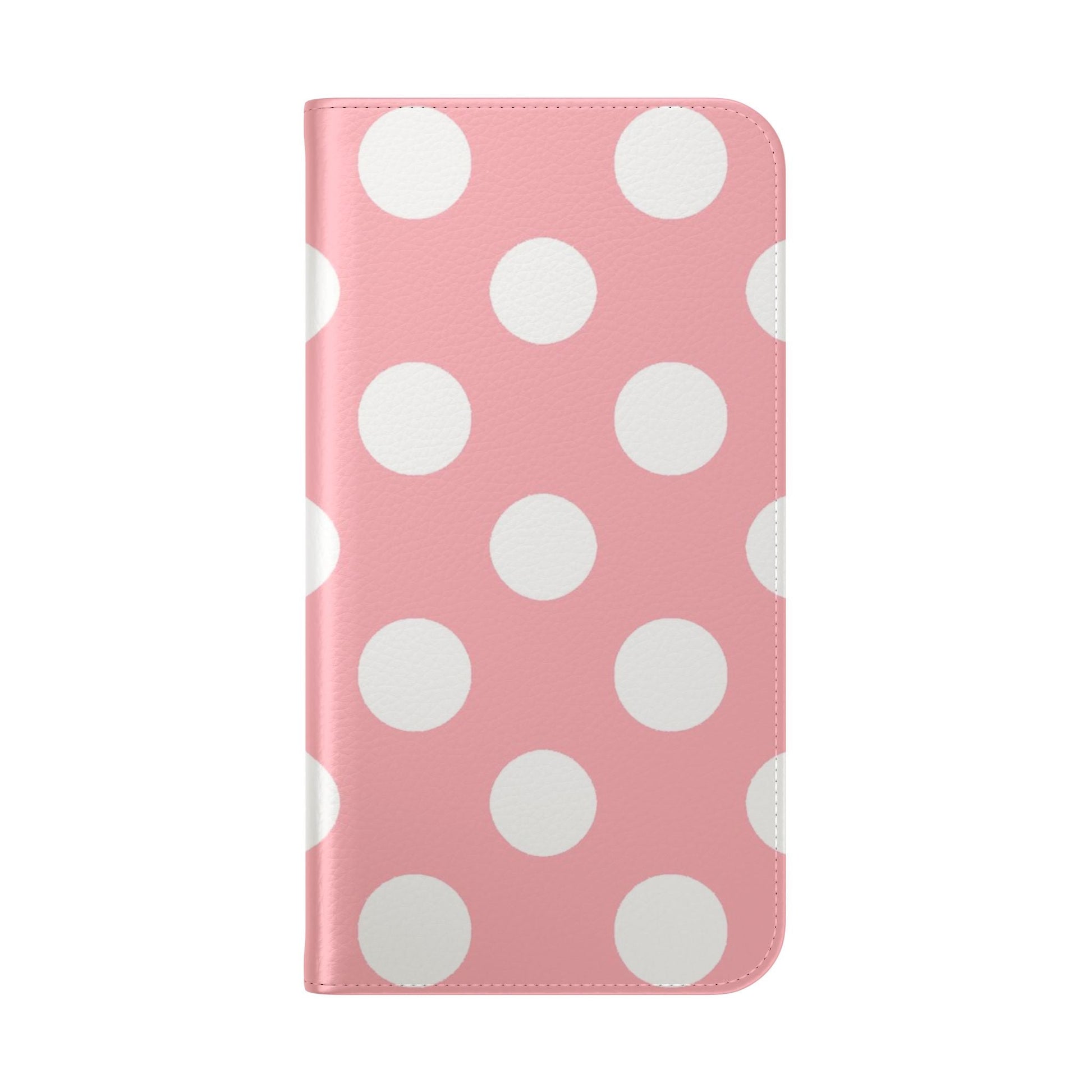 Pink Polka Dot Flip Cases, Artsulli - Art is Long, Life is Short, Phone Case, , , , , , , 