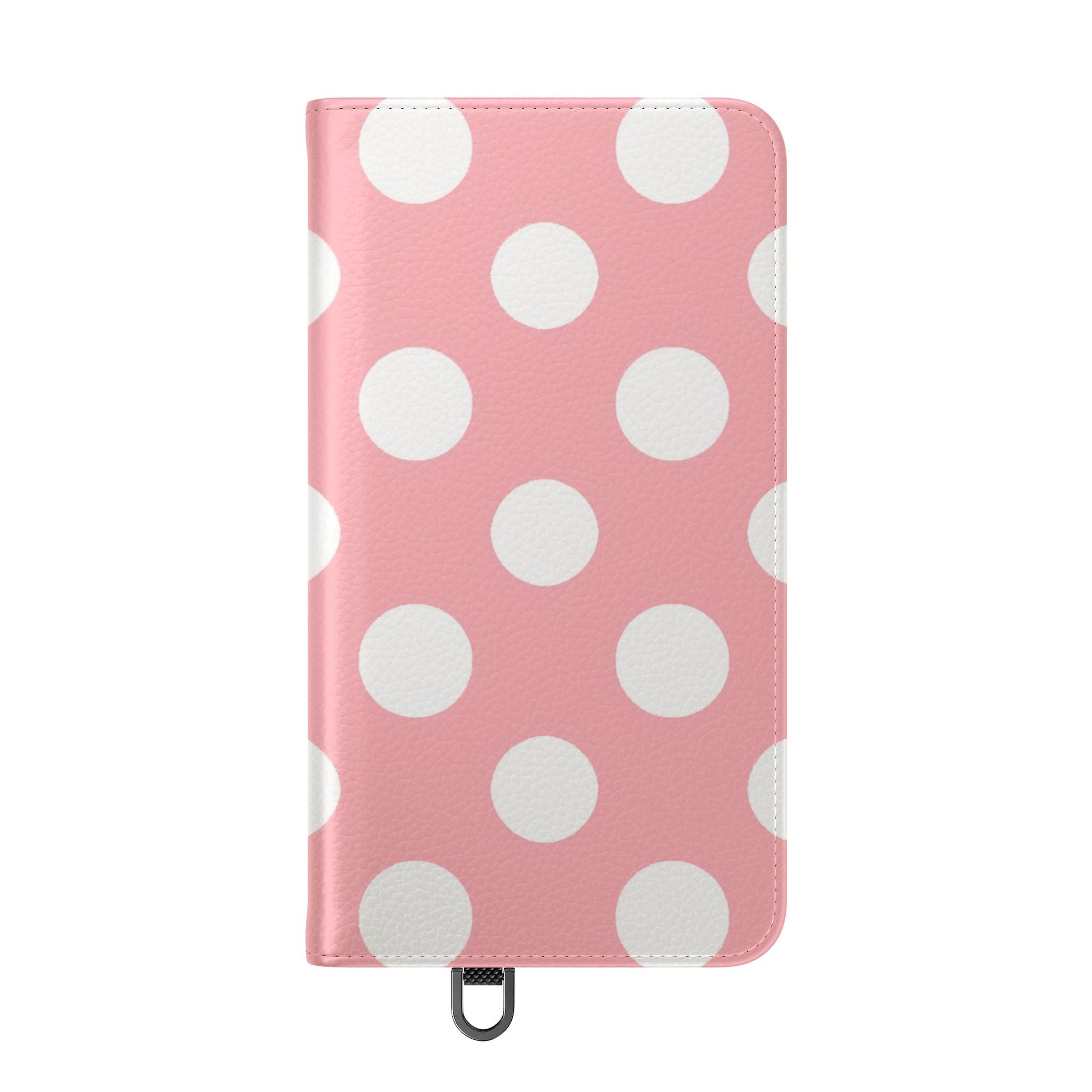 Pink Polka Dot Flip Cases, Artsulli - Art is Long, Life is Short, Phone Case, , , , , , , 