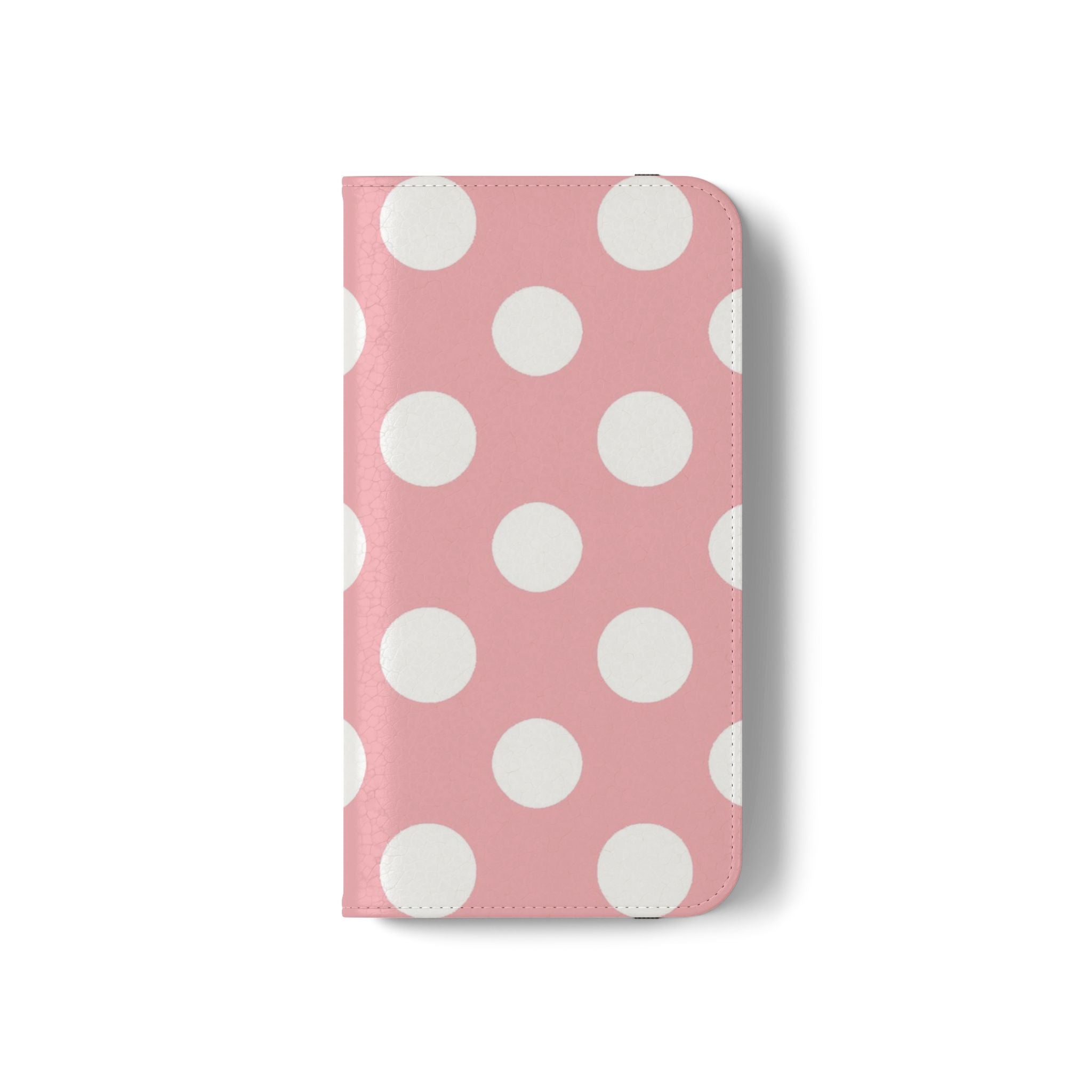 Pink Polka Dot Flip Cases, Artsulli - Art is Long, Life is Short, Phone Case, , , , , , , 