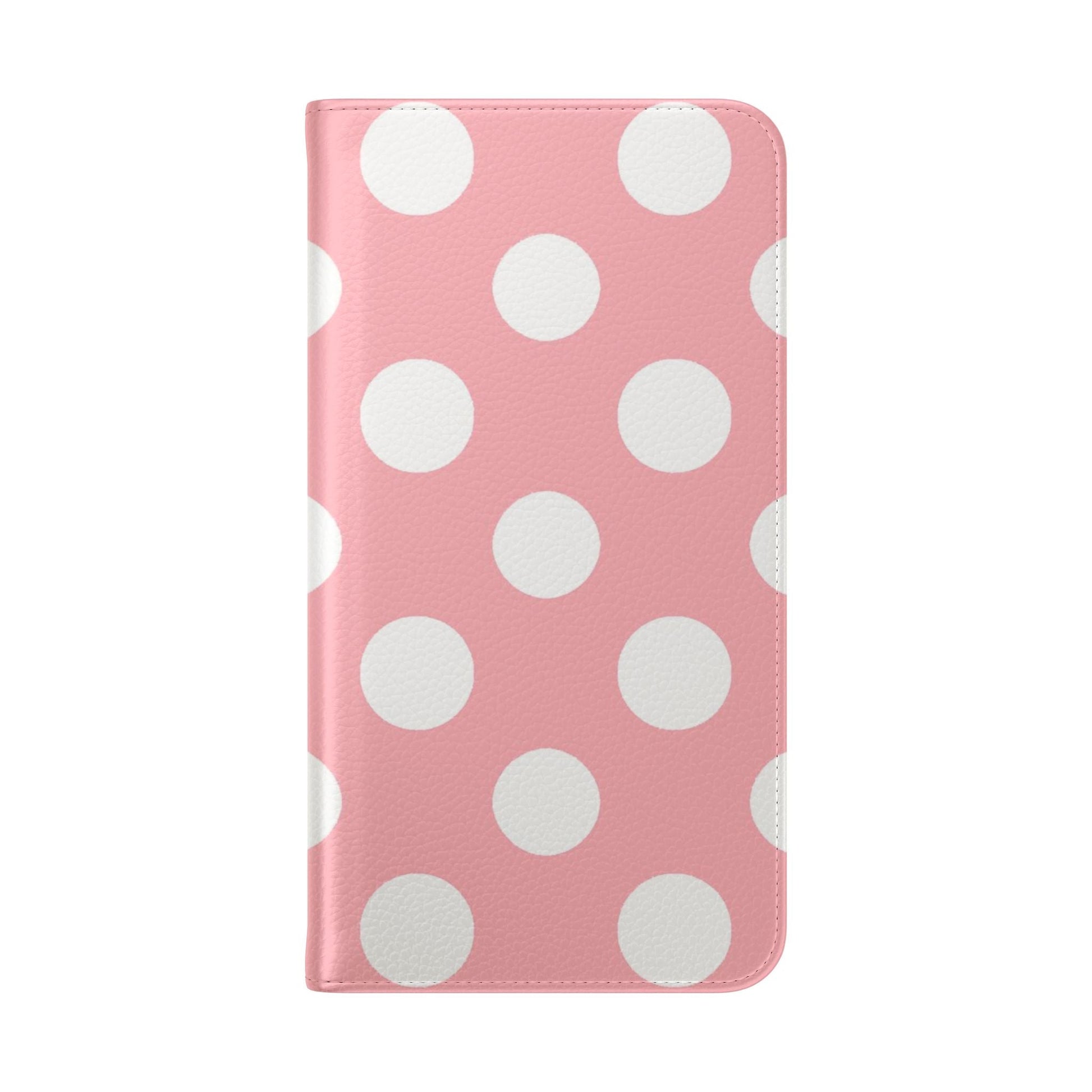 Pink Polka Dot Flip Cases, Artsulli - Art is Long, Life is Short, Phone Case, , , , , , , 