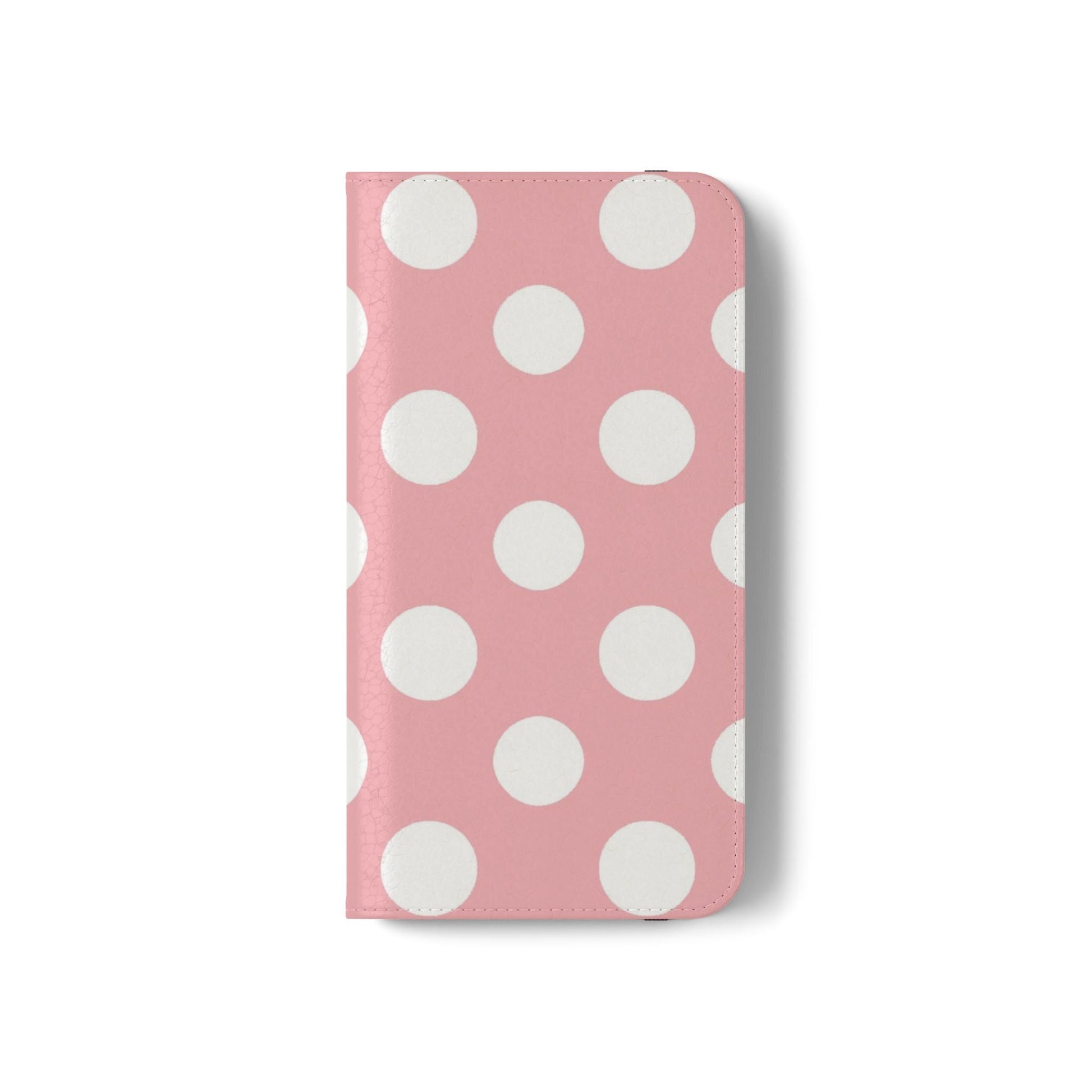 Pink Polka Dot Flip Cases, Artsulli - Art is Long, Life is Short, Phone Case, , , , , , , 