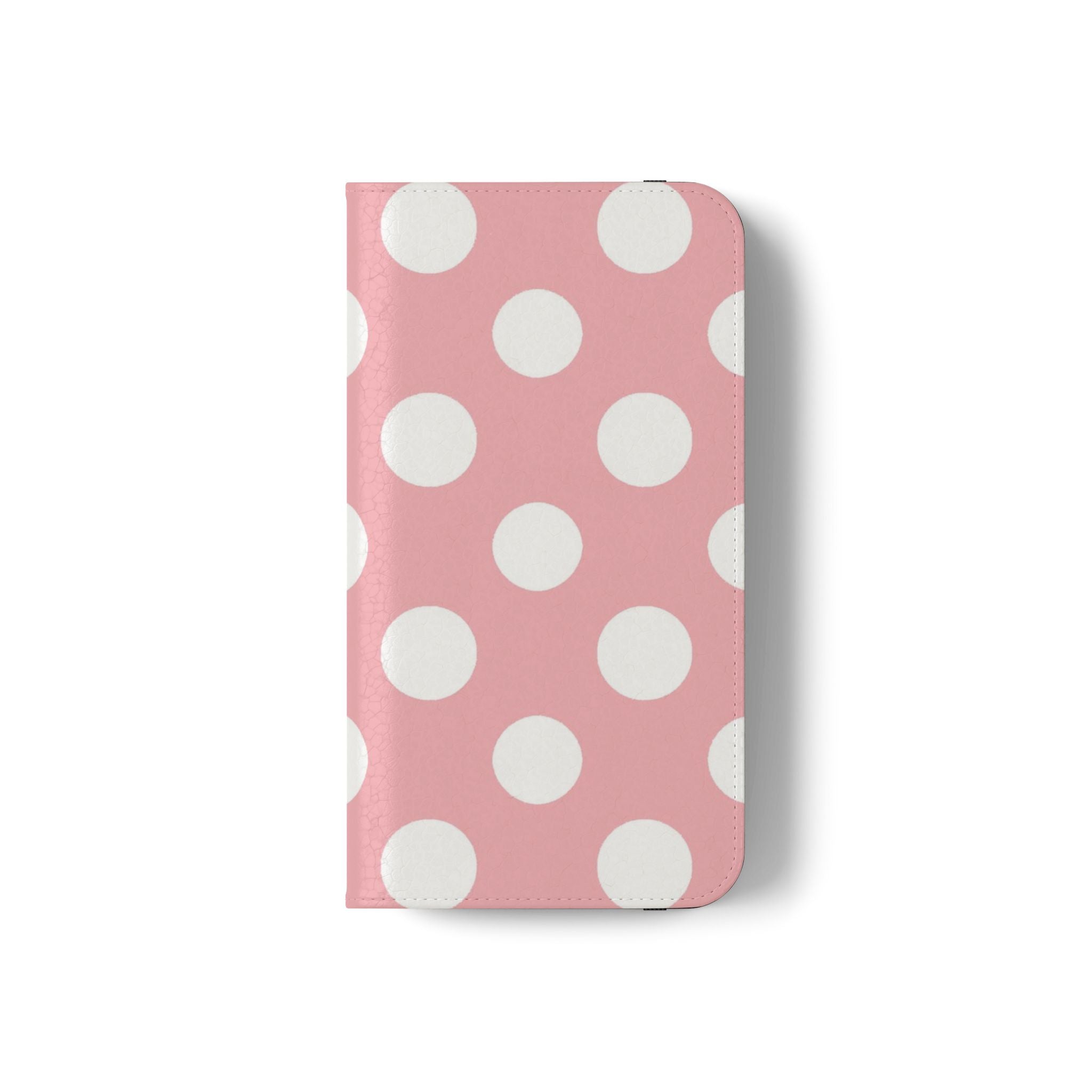 Pink Polka Dot Flip Cases, Artsulli - Art is Long, Life is Short, Phone Case, , , , , , , 