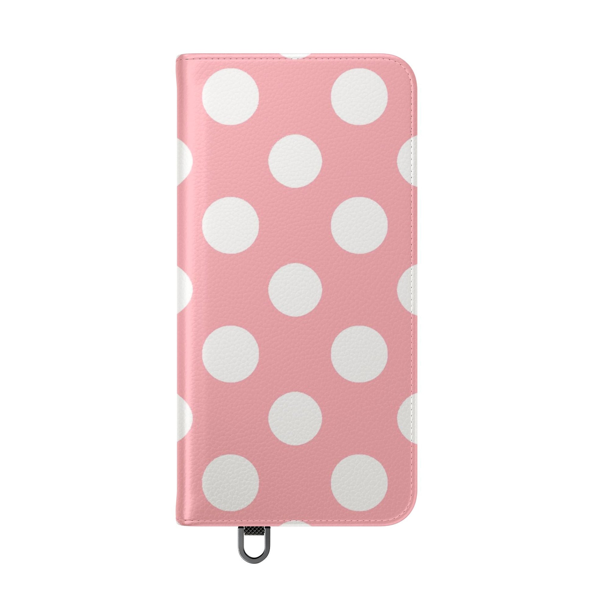 Pink Polka Dot Flip Cases, Artsulli - Art is Long, Life is Short, Phone Case, , , , , , , 