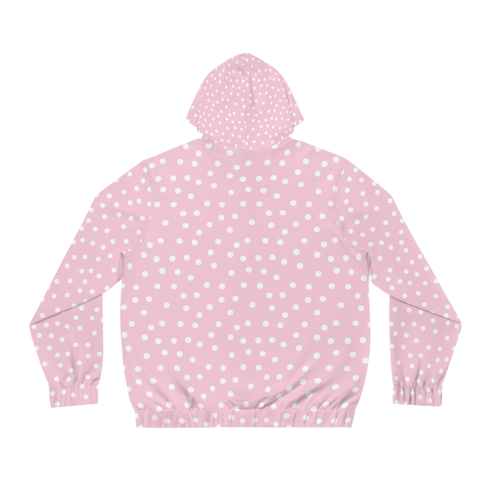 JAKKOUTTHEBXX Pink Polka Dot Hooded Windbreaker 2025