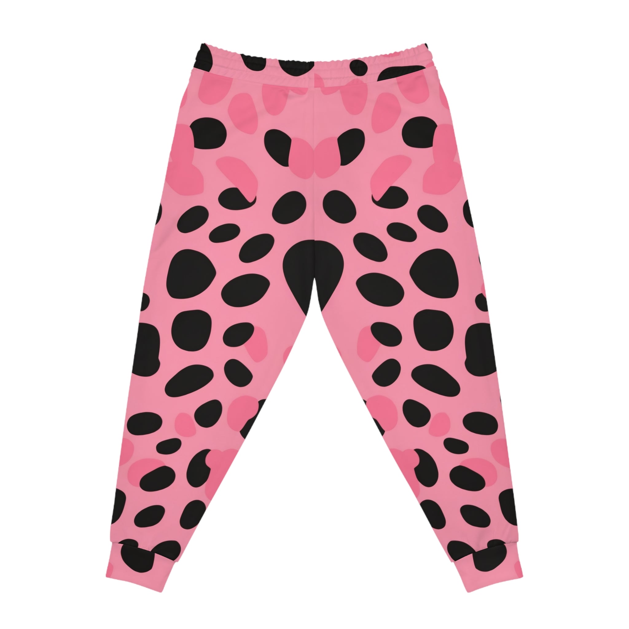 Pink Polka Dot Joggers, Artsulli - Art is Long, Life is Short, All Over Prints, , , , , , , 