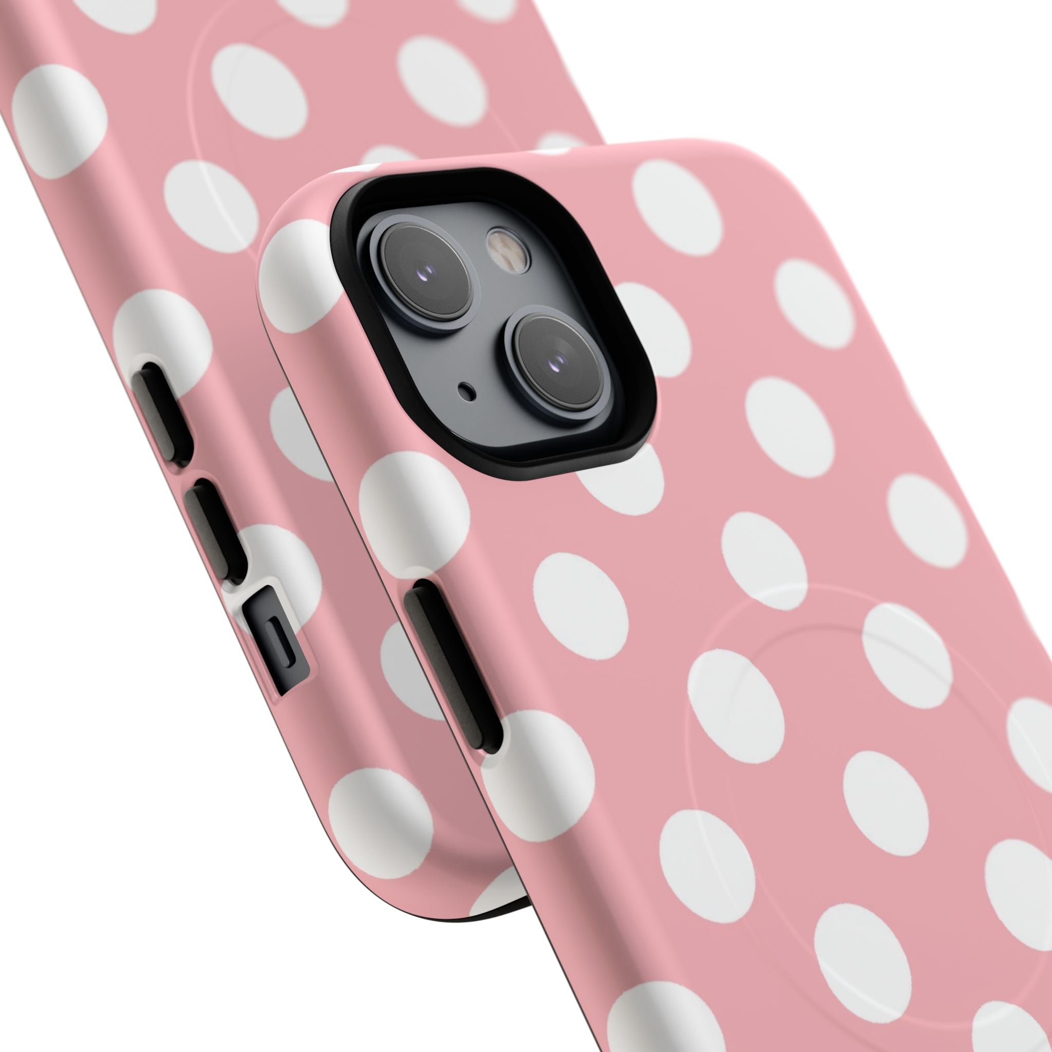 Pink Polka Dot MagSafe Phone Case, Artsulli - Art is Long, Life is Short, Phone Case, , , , , , , 