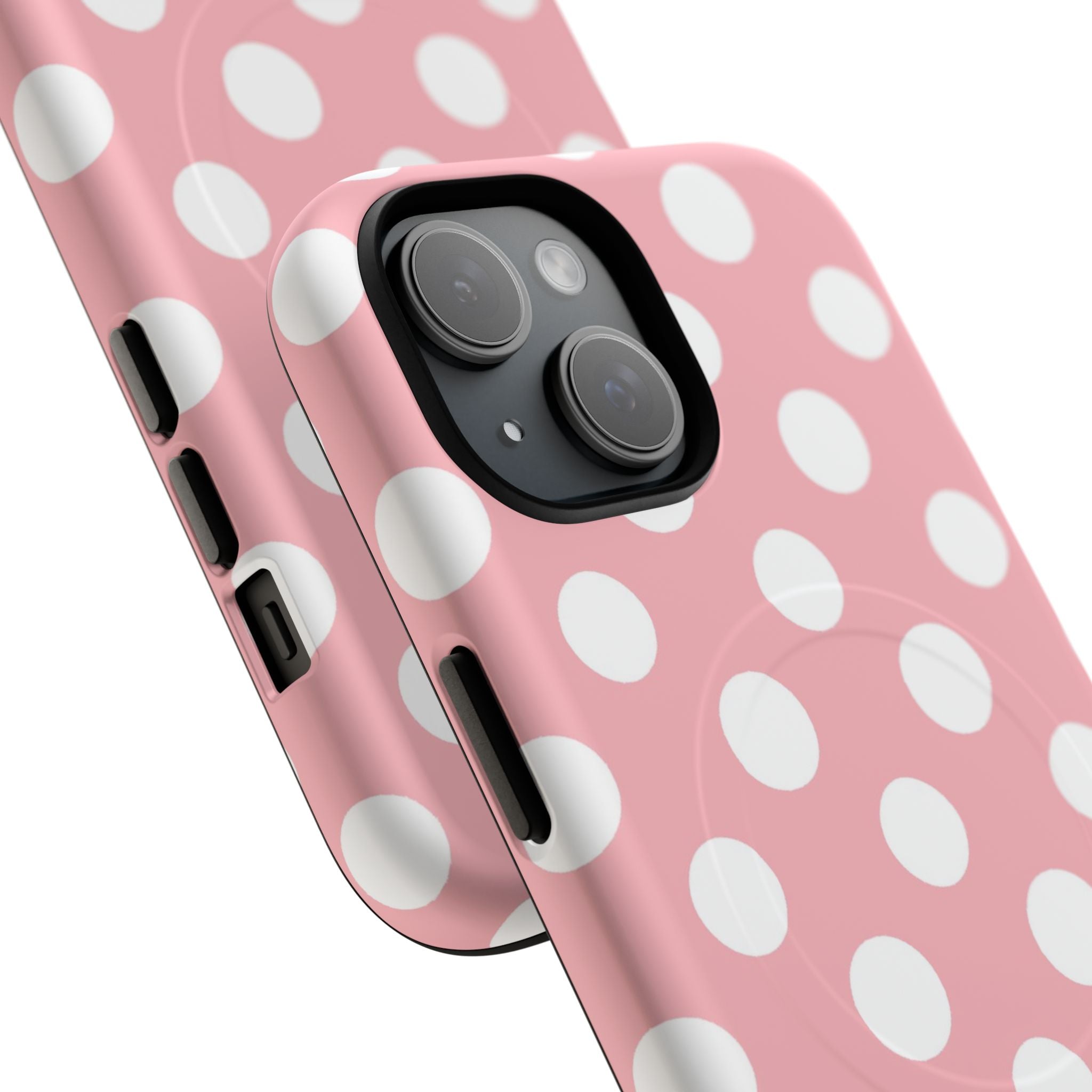 Pink Polka Dot MagSafe Phone Case, Artsulli - Art is Long, Life is Short, Phone Case, , , , , , , 
