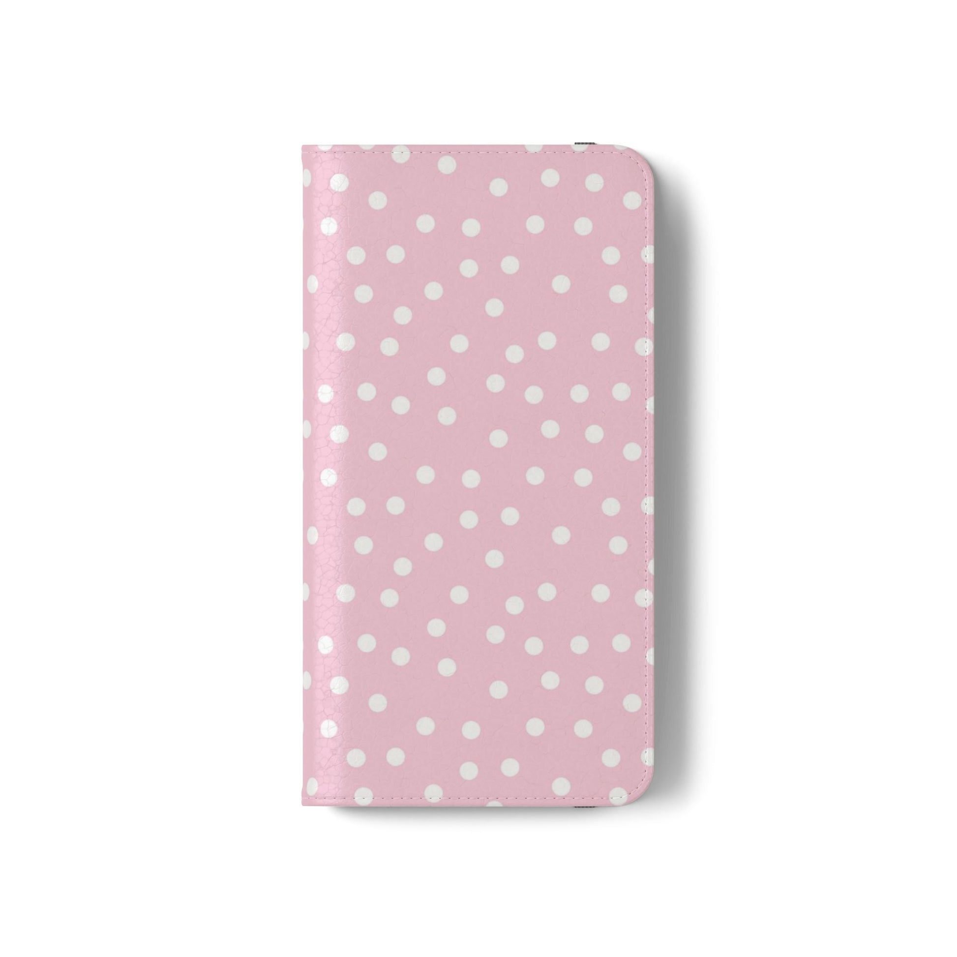 JAKKOUTTHEBXX Pink Polka Dot Phone Flip Cases 2025