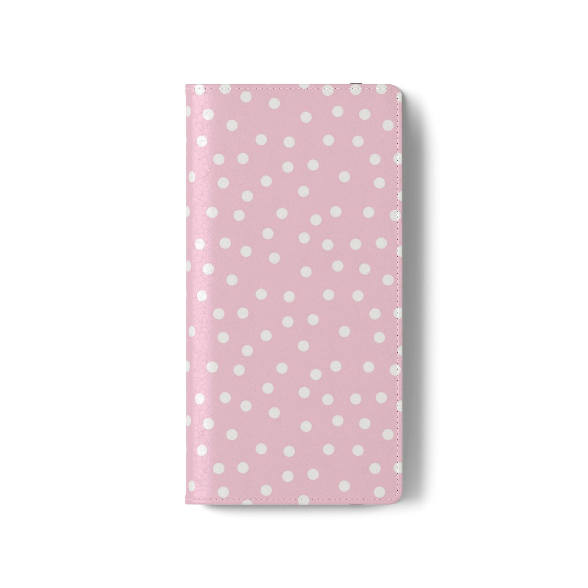 JAKKOUTTHEBXX Pink Polka Dot Phone Flip Cases 2025
