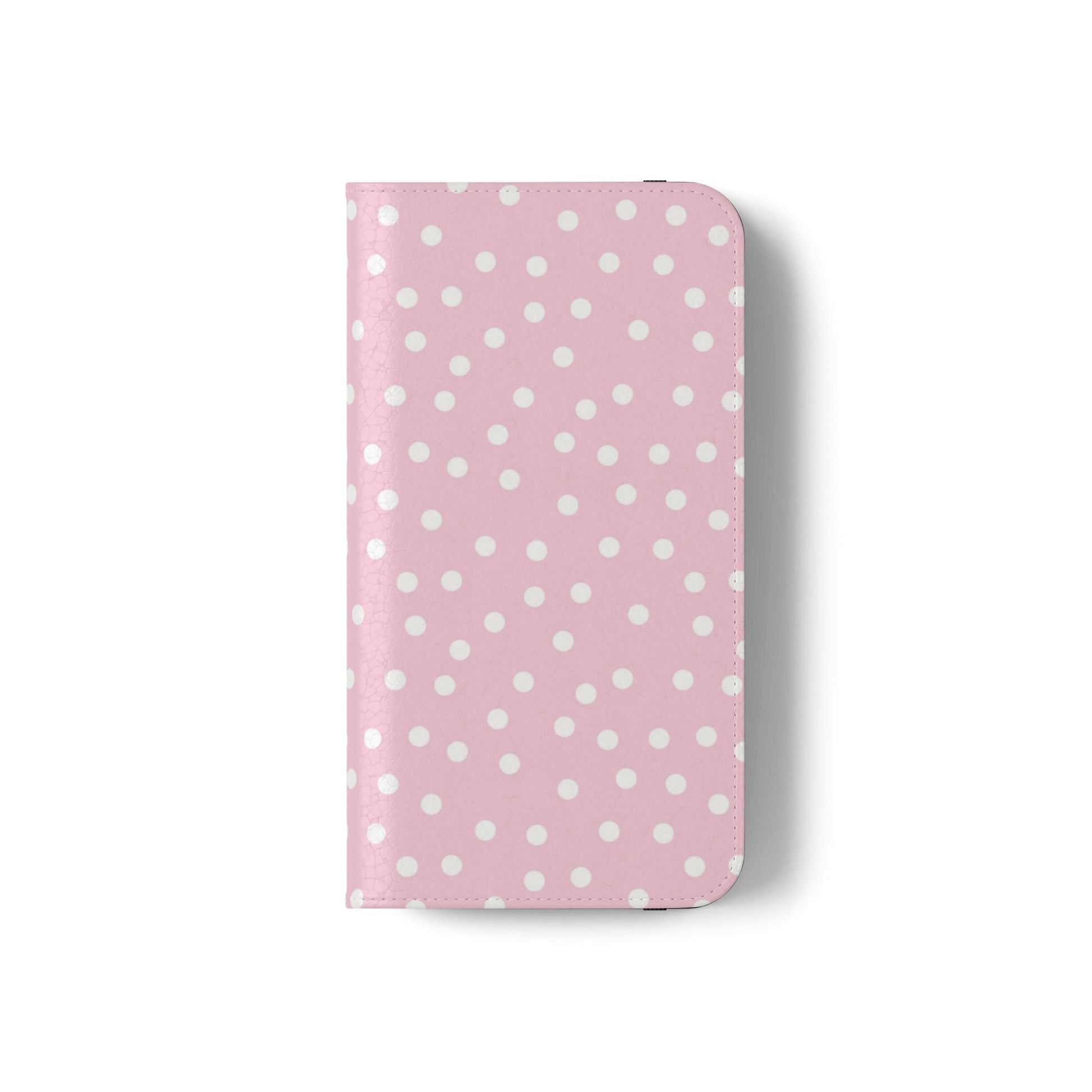 JAKKOUTTHEBXX Pink Polka Dot Phone Flip Cases 2025