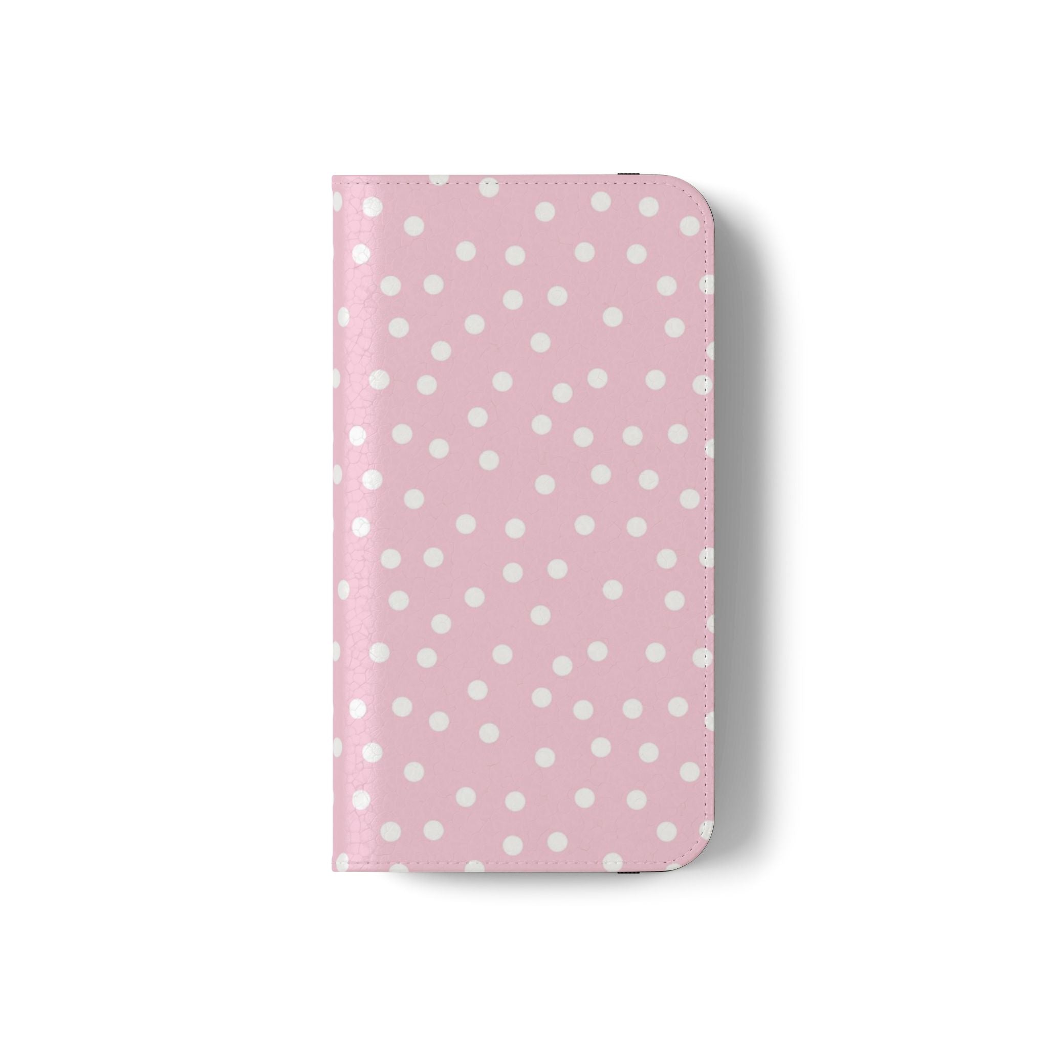 JAKKOUTTHEBXX Pink Polka Dot Phone Flip Cases 2025
