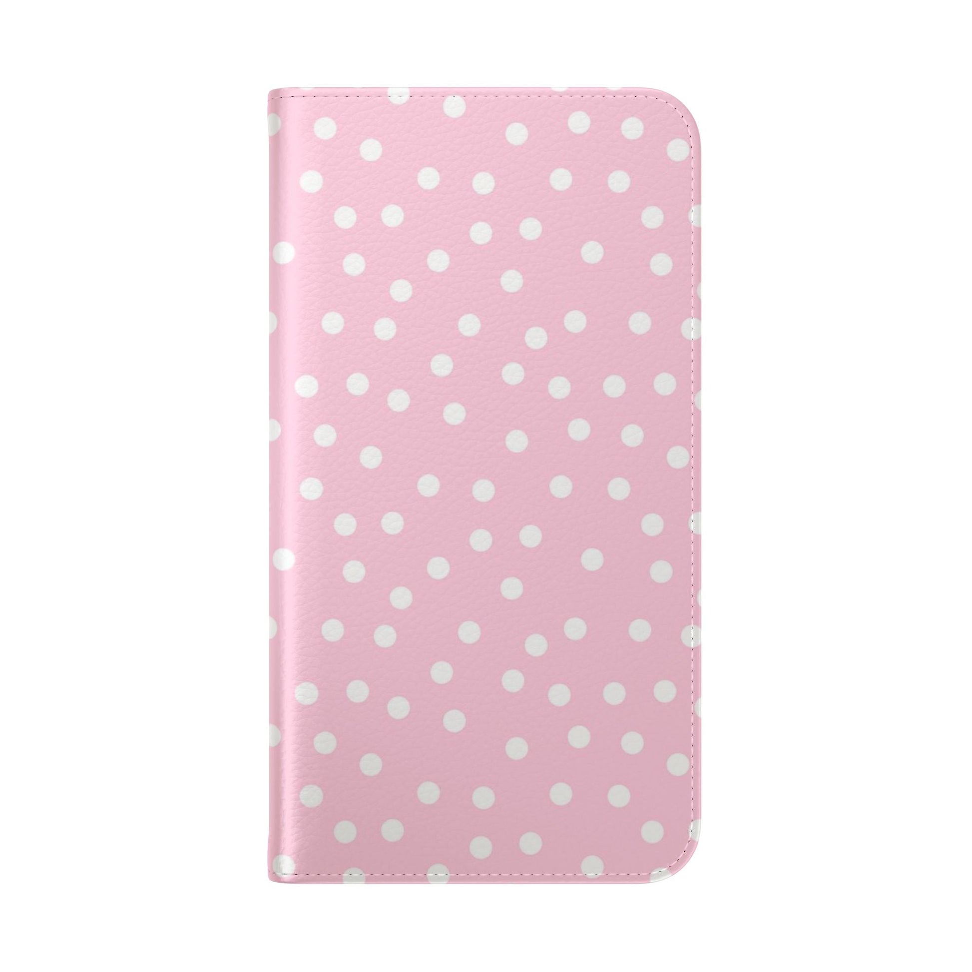 JAKKOUTTHEBXX Pink Polka Dot Phone Flip Cases 2025