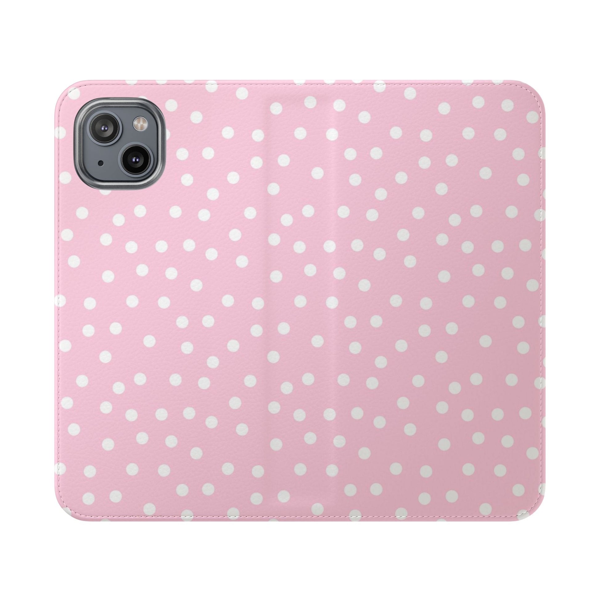 JAKKOUTTHEBXX Pink Polka Dot Phone Flip Cases 2025