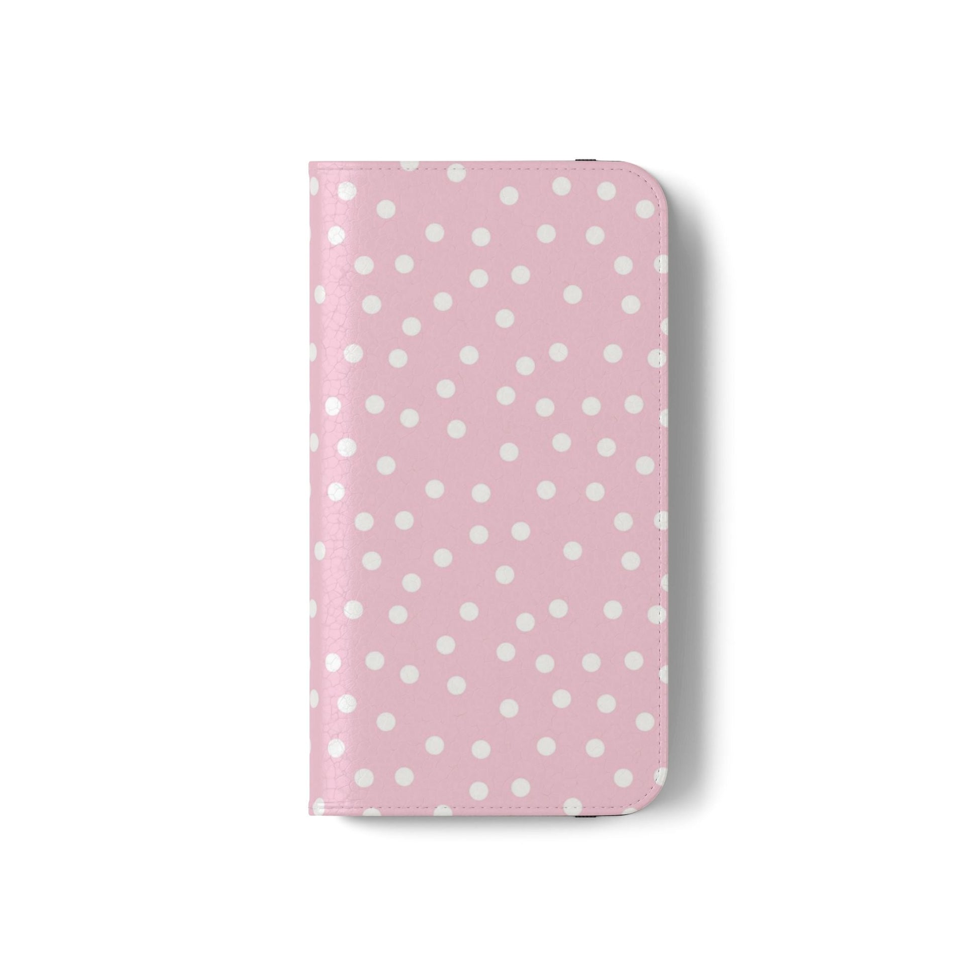 JAKKOUTTHEBXX Pink Polka Dot Phone Flip Cases 2025