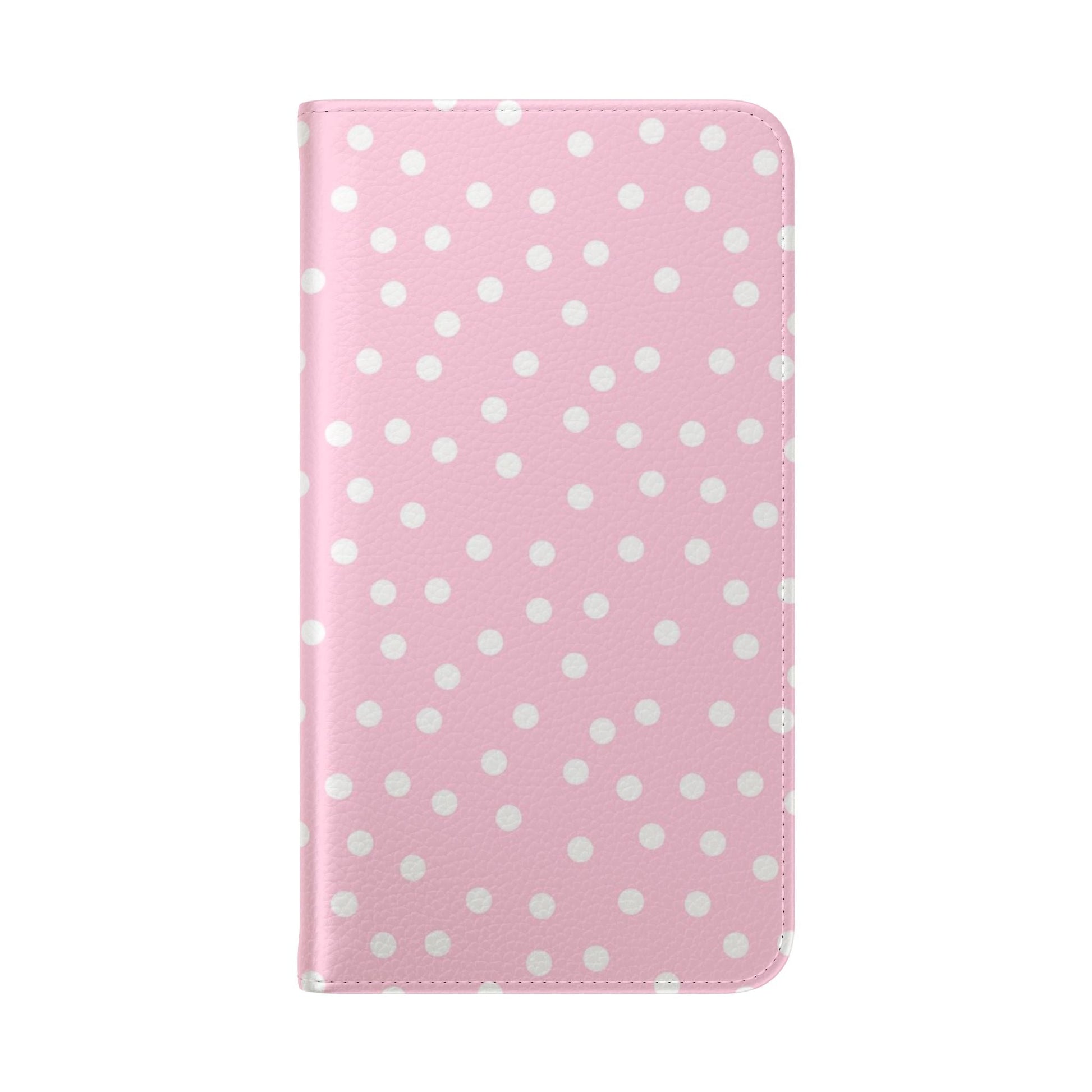 JAKKOUTTHEBXX Pink Polka Dot Phone Flip Cases 2025