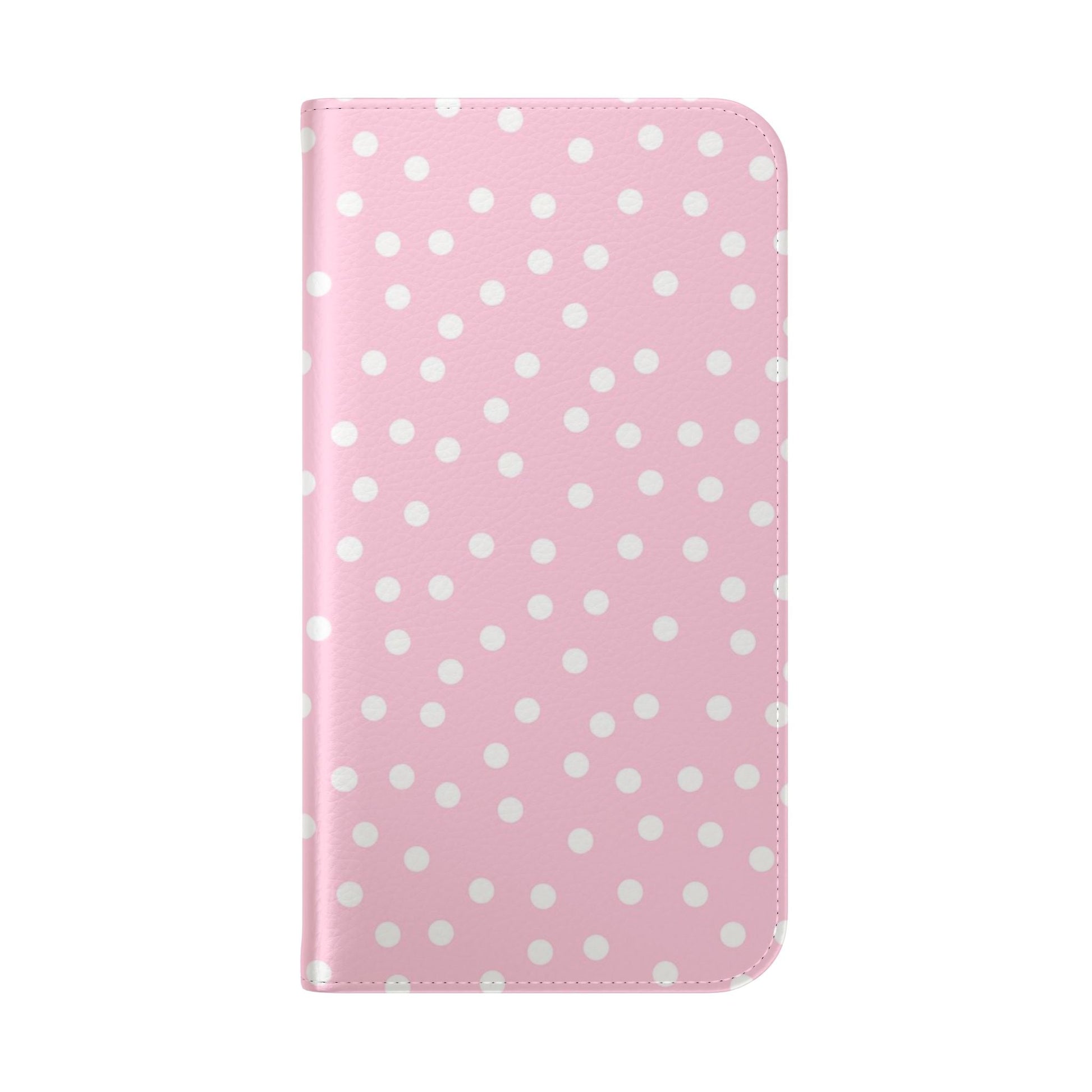 JAKKOUTTHEBXX Pink Polka Dot Phone Flip Cases 2025